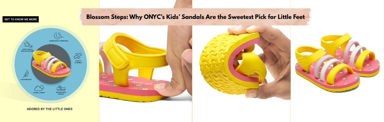 Step Into Blossoms: ONYC’s Sweetest Sandals for Kids