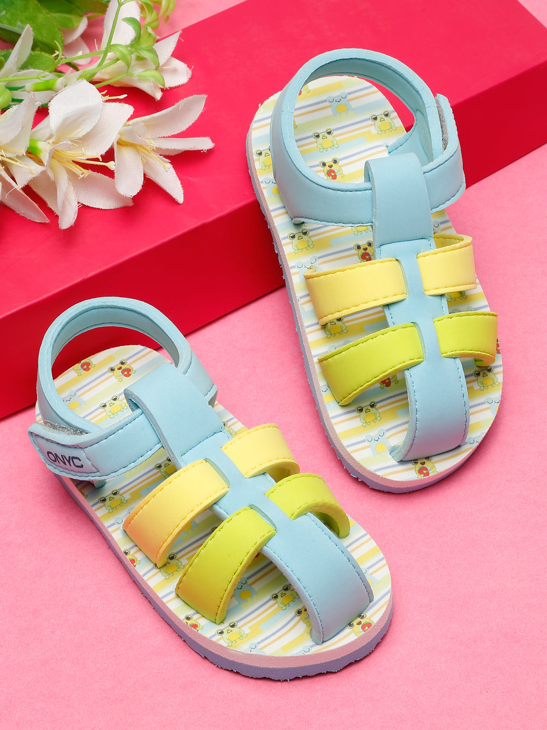 Premium Frog Sandals Multicolour (Unisex) - Main Image