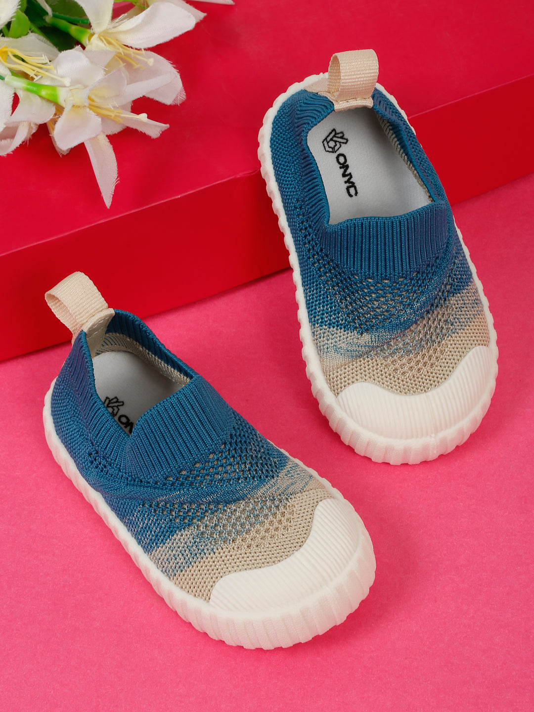 Shady Toddlers' First Step Breathable Shoes TealBlue (Unisex)