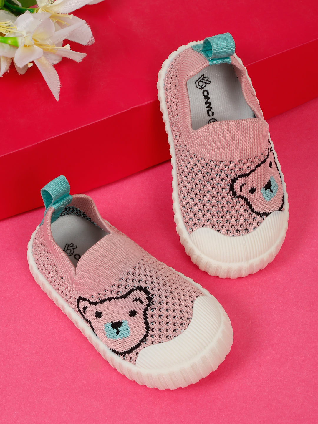 Teddy Toddlers' First Step Breathable Shoes Pink (Unisex)
