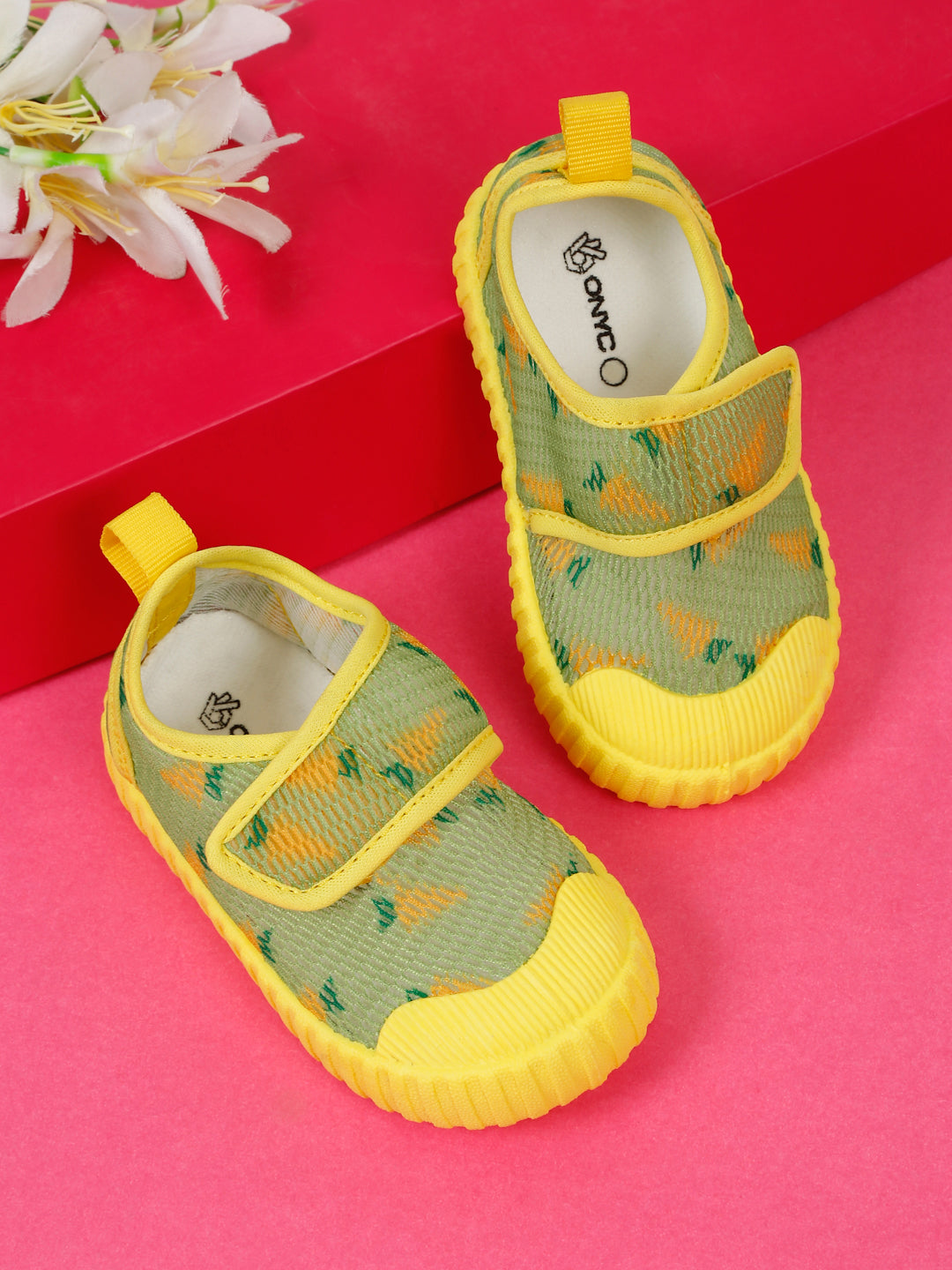 Premium Pine Toddlers' Walking Shoes - Lime Green (Unisex)