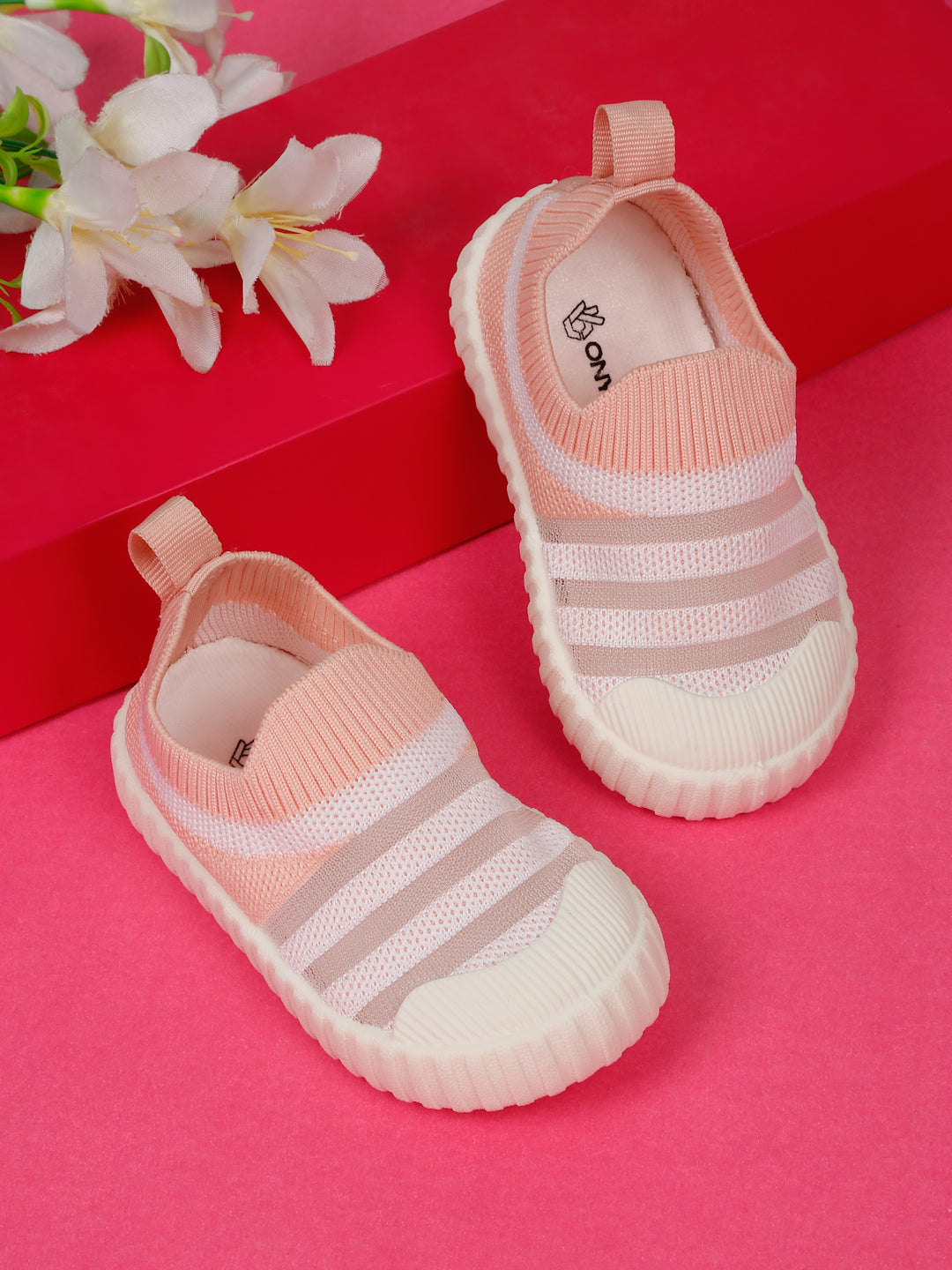 Sky Toddlers' First Step Breathable Shoes - Peach (Unisex)