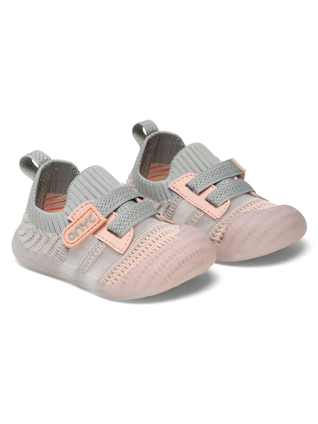 Smooth Toddlers' First Step Shoes - Peach (Unisex)