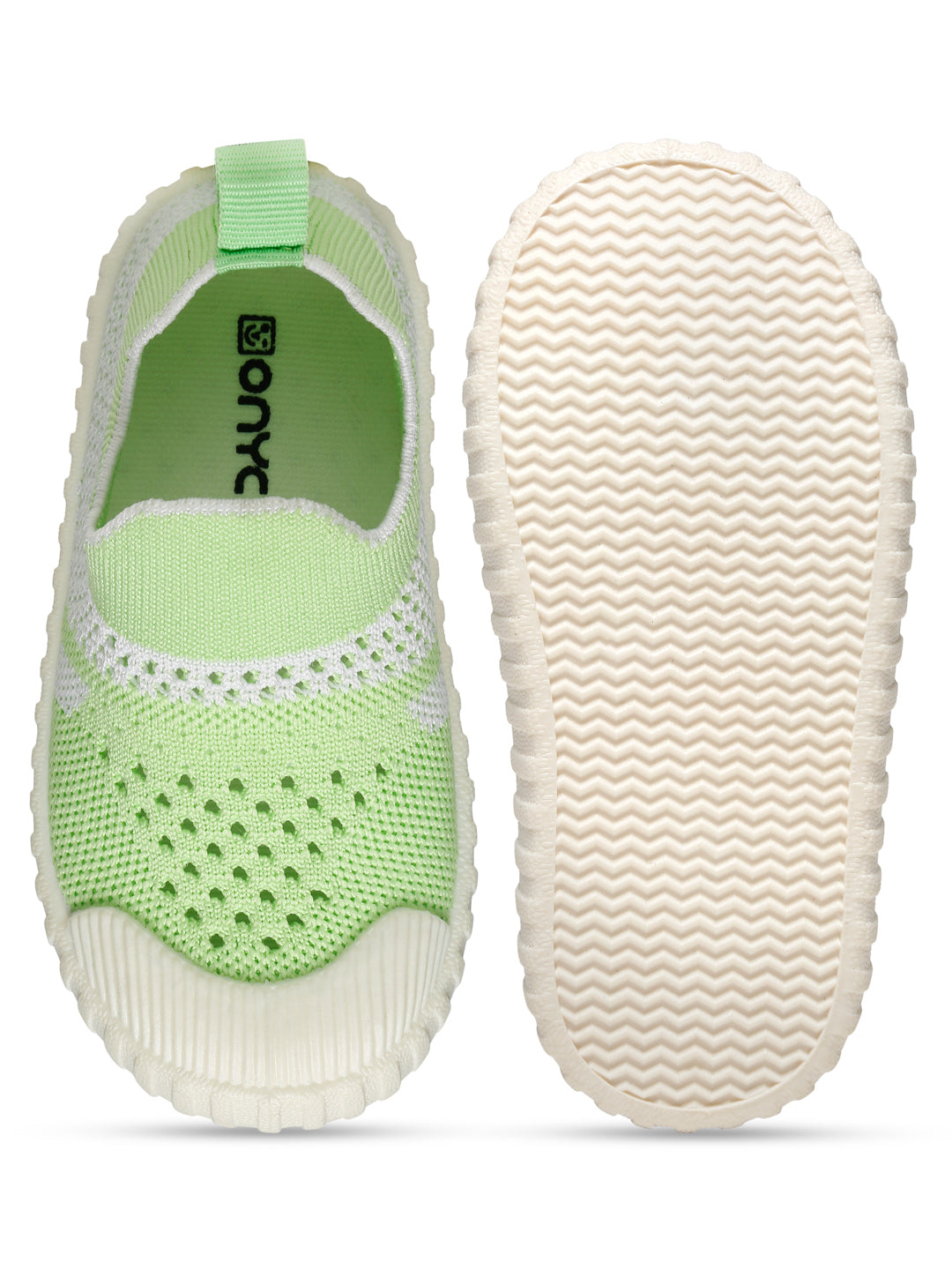 Peppy Toddlers's First Step Shoes - Light Green (Unisex)