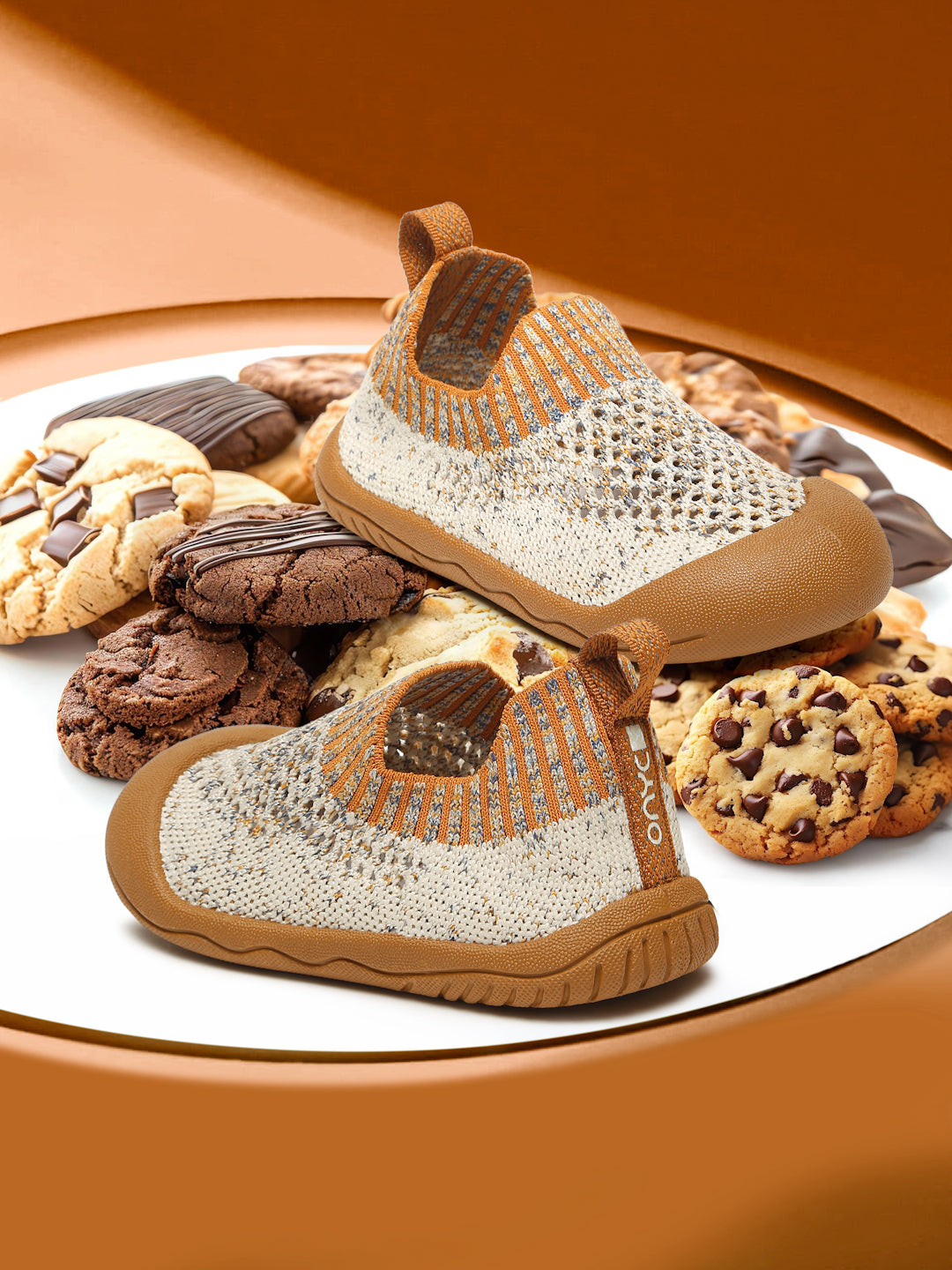 Cookies Toddlers' First Step Shoes - Brown (Unisex)