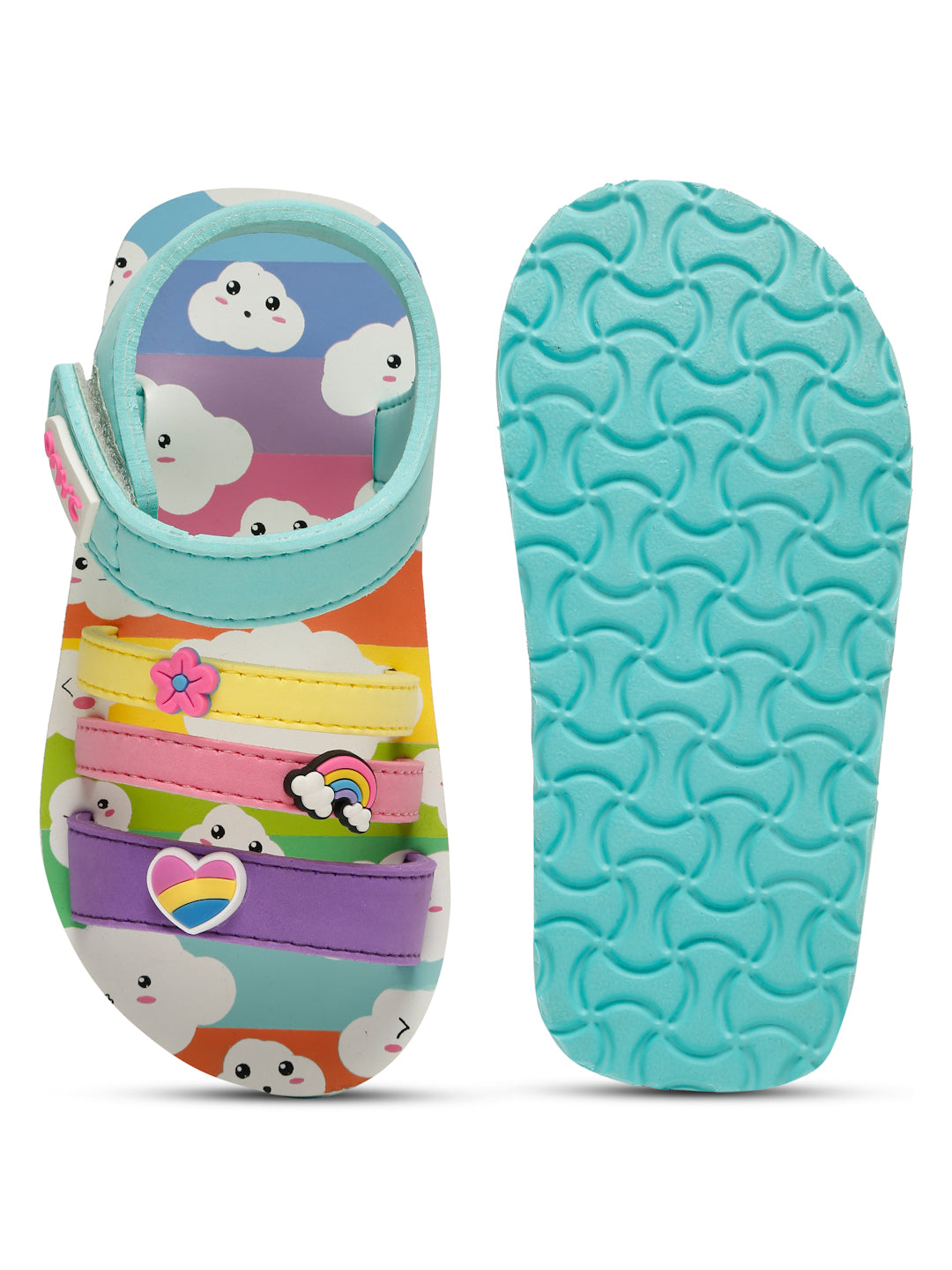 Premium Cloud Gelatoe Sandals - Sea Green (Girls)