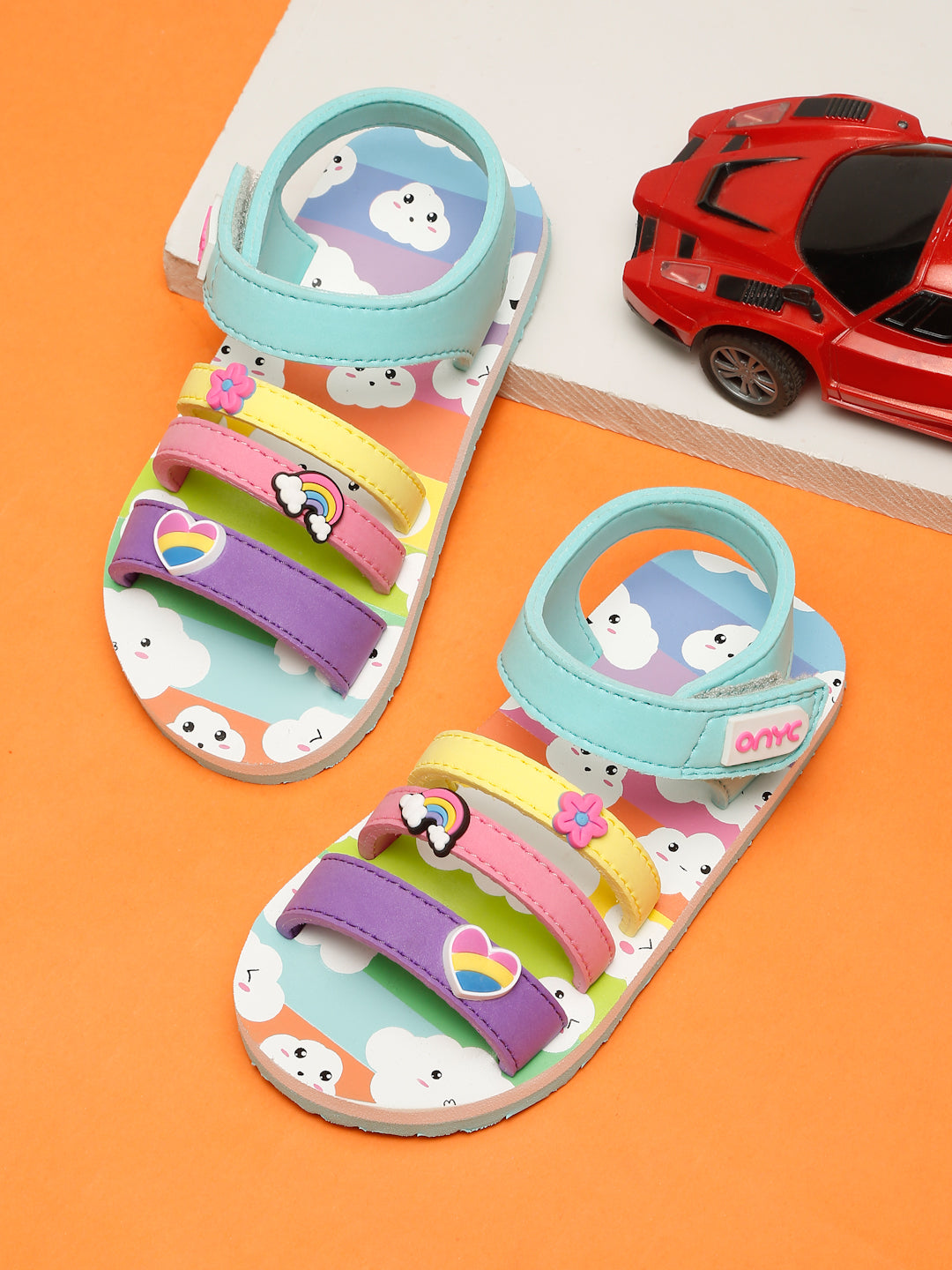 Premium Cloud Gelatoe Sandals - Sea Green (Girls)