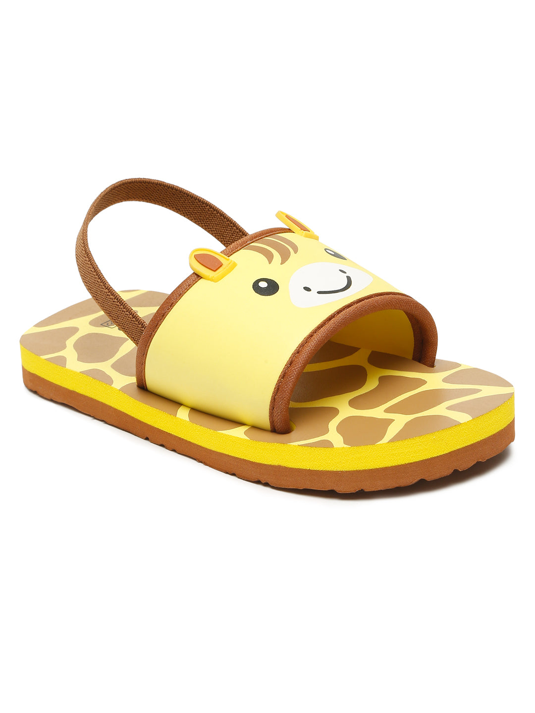 Premium Giraffe Artistic Sliders - Yellow (Unisex)