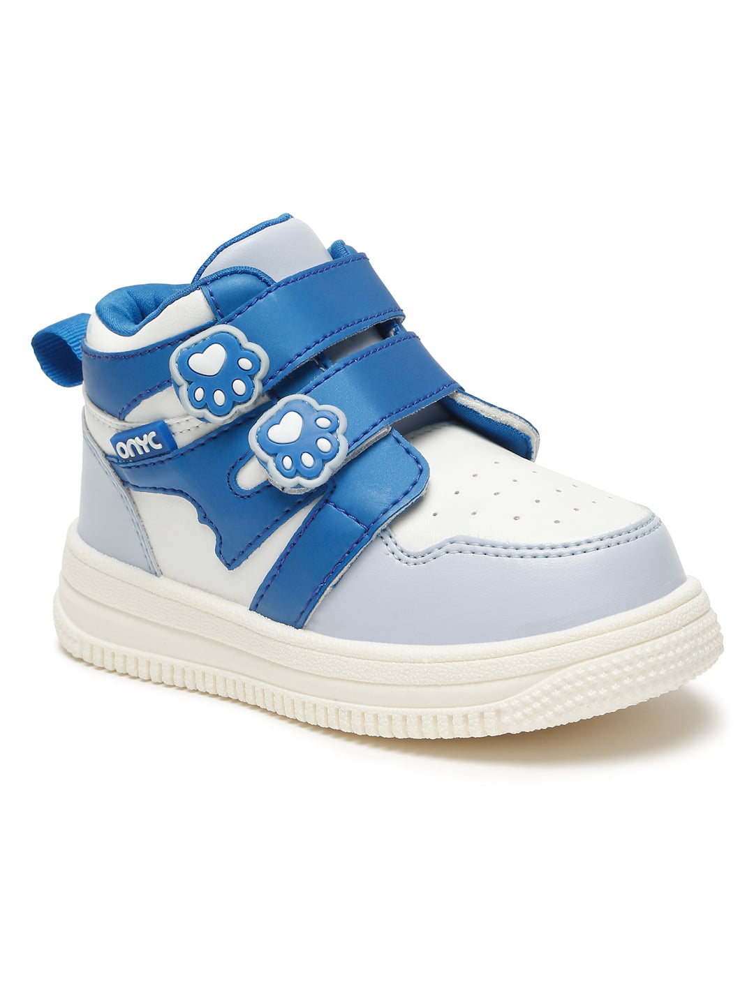 Colorpop Toddlers' High Ankle Sneakers - Sky Blue (Unisex)