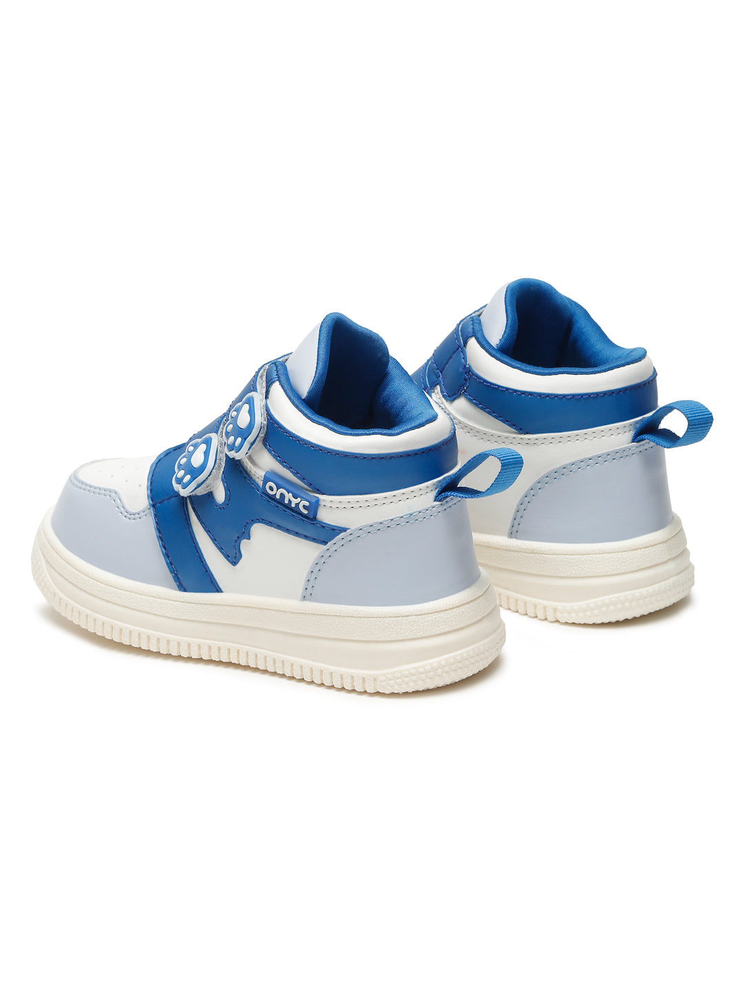 Colorpop Toddlers' High Ankle Sneakers - Sky Blue (Unisex)