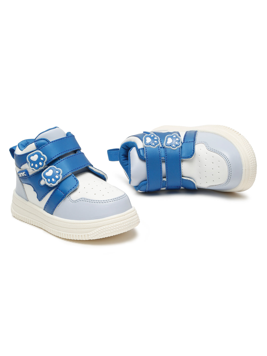 Colorpop Toddlers' High Ankle Sneakers - Sky Blue (Unisex)