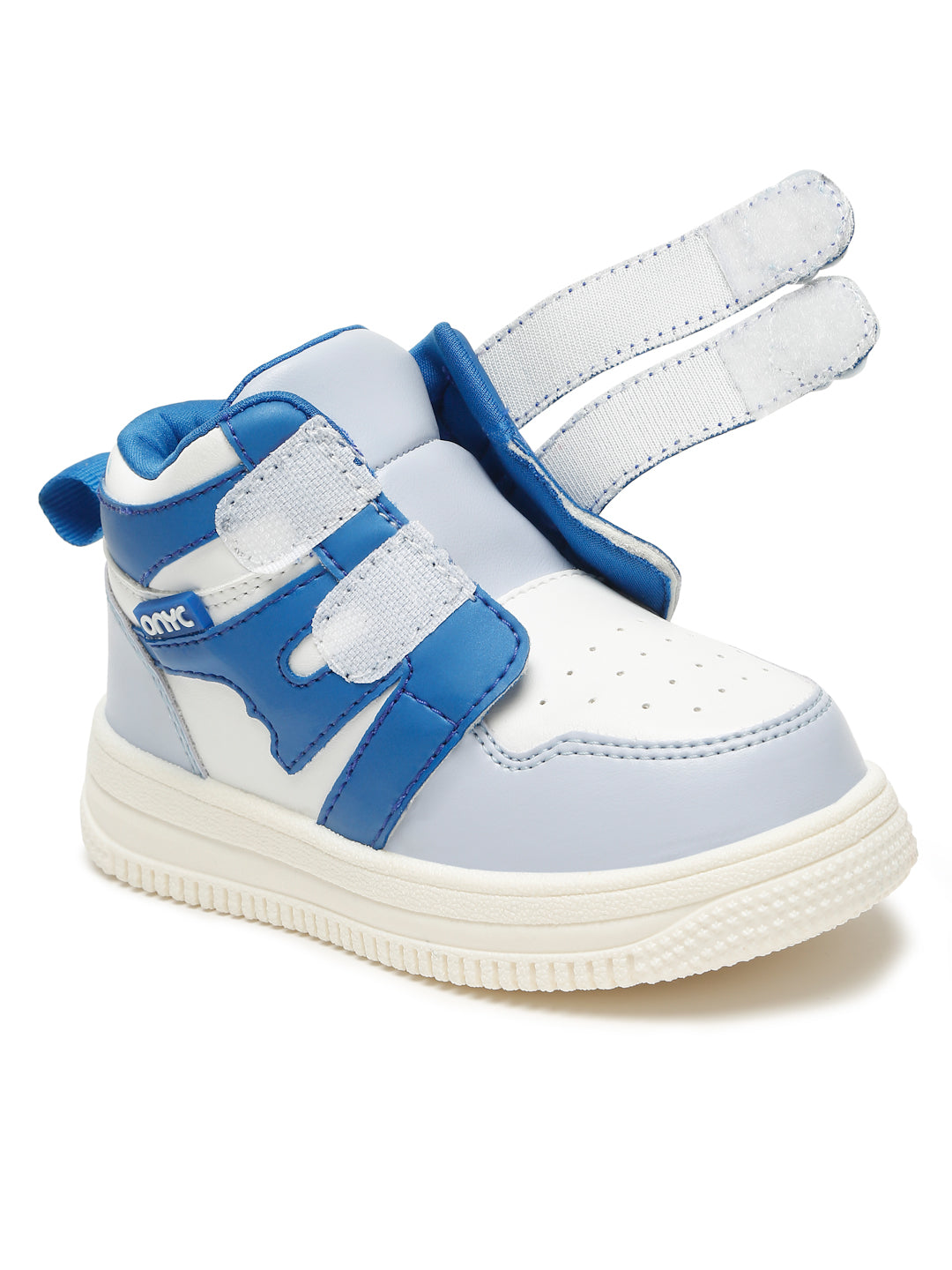 Colorpop Toddlers' High Ankle Sneakers - Sky Blue (Unisex)