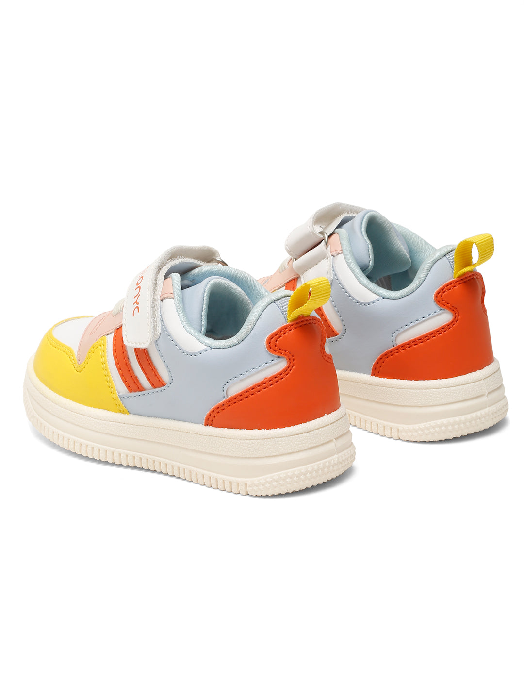 Donut Comfortable & LightWeight Sneakers With Elastic Laces - White (Unisex)