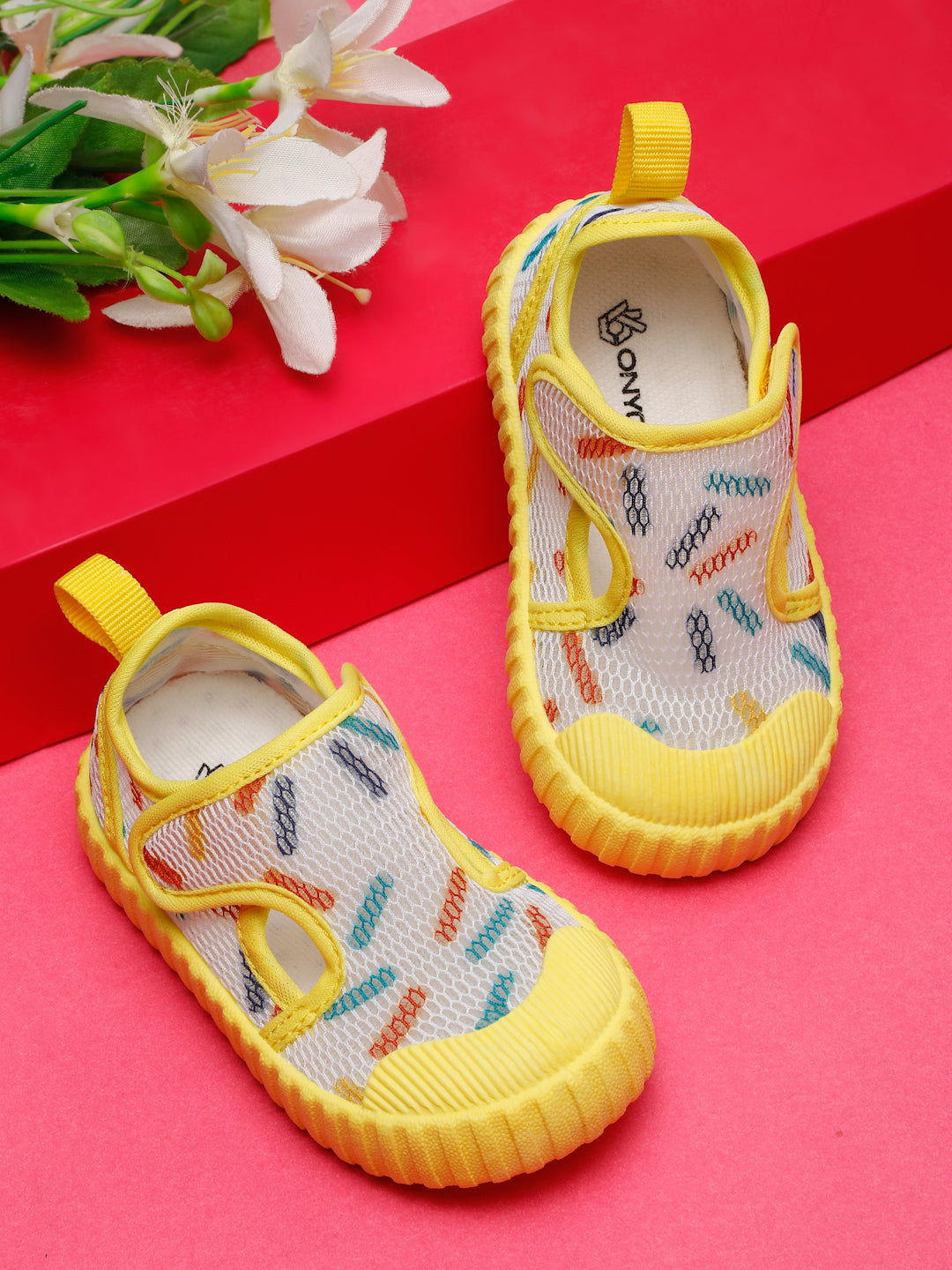 Premium Confetti Toddlers's Walking Shoes White (Unisex)