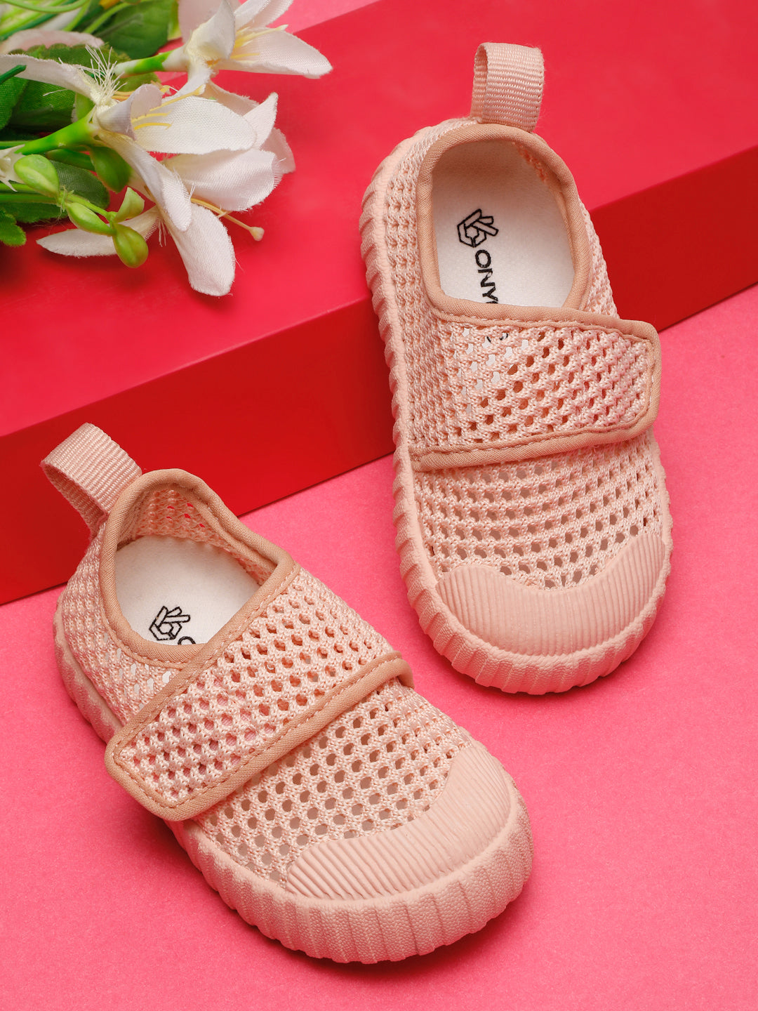 AIRY Toddlers' First Step Breathable Shoes Peach (Unisex)