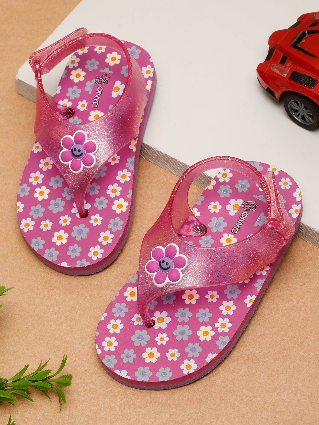 Premium Flower Jellies Flip-flops