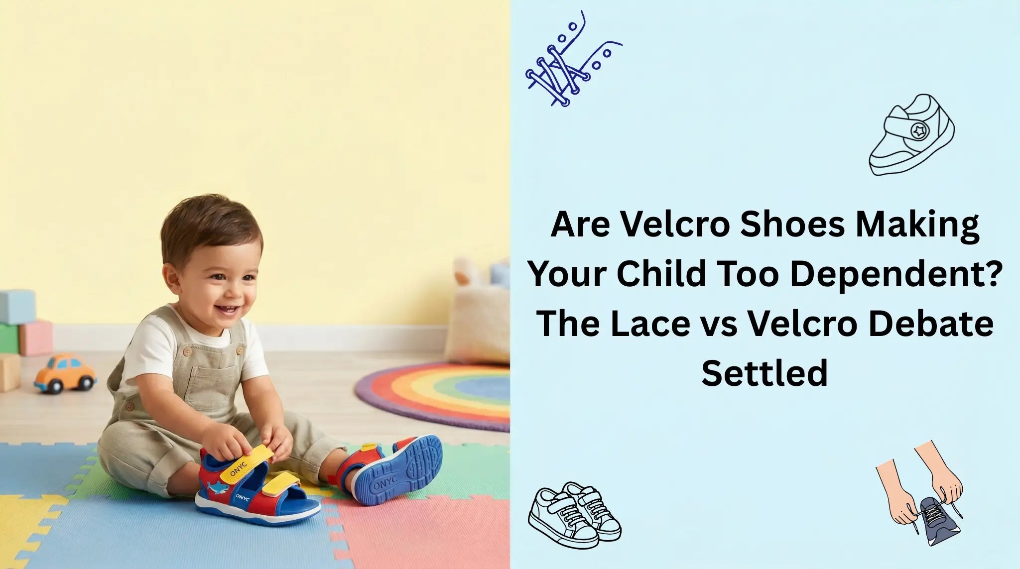 Are Velcro Shoes Making Your Child Too Dependent? The Lace vs Velcro Debate Settled