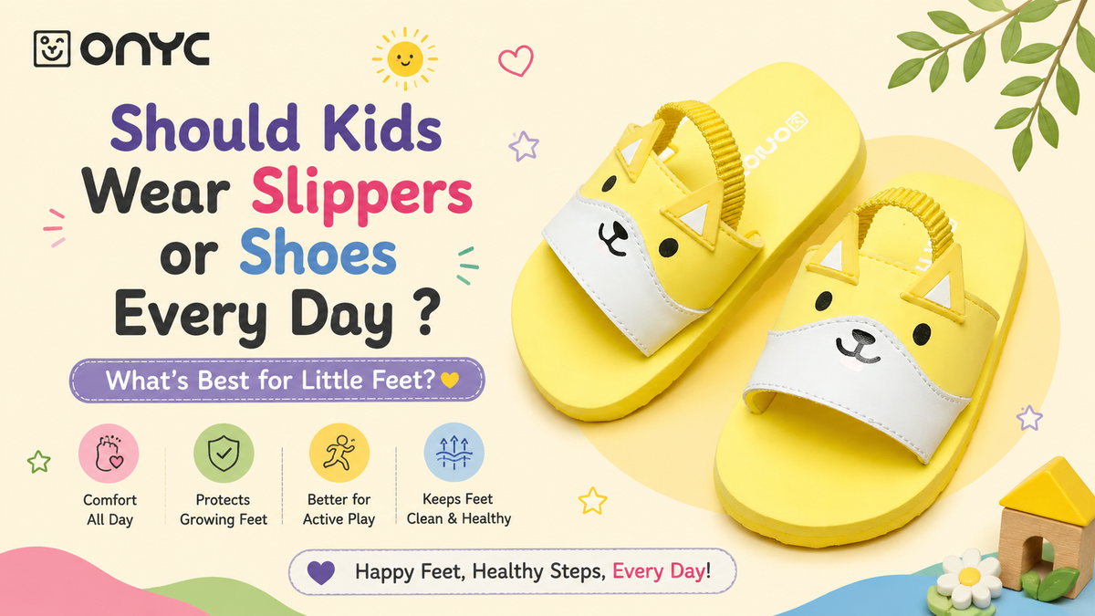 Should Kids Wear Slippers or Shoes Every Day?