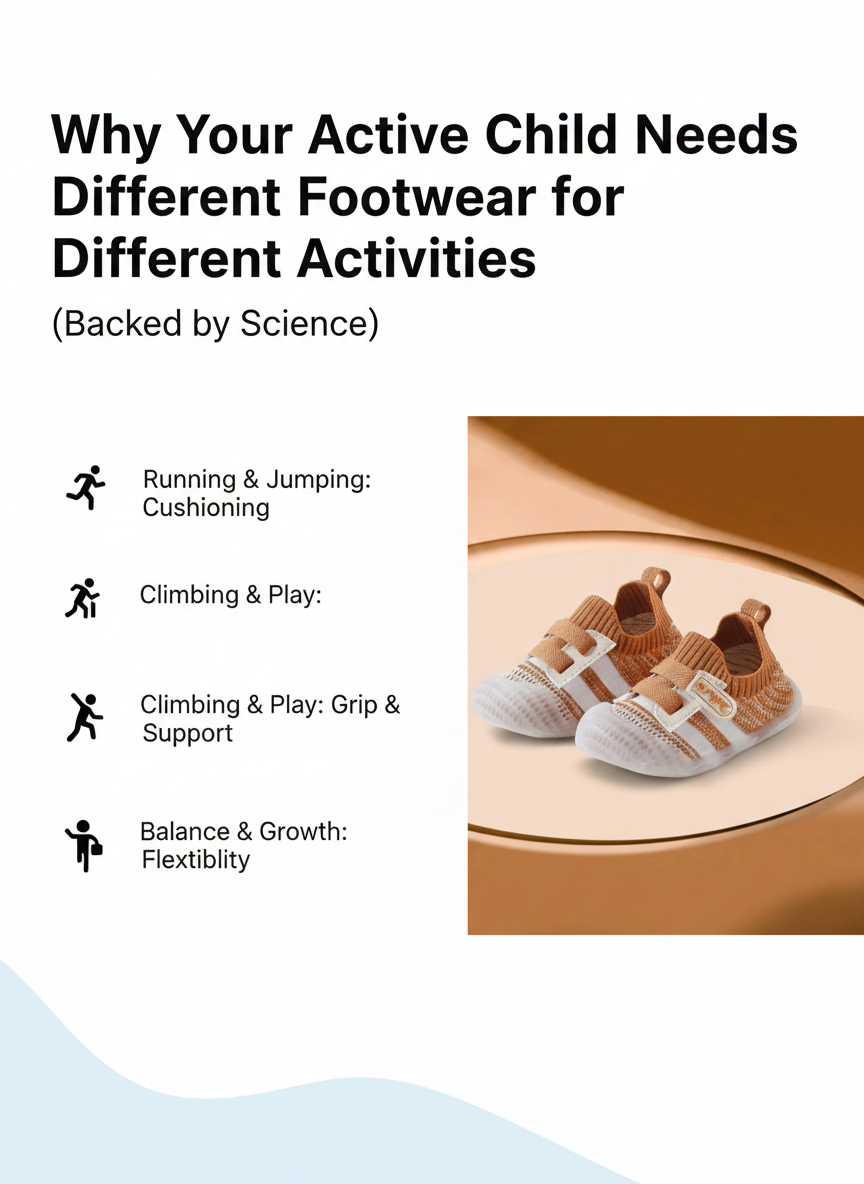 Why Your Active Child Needs Different Footwear for Different Activities (Backed by Science)