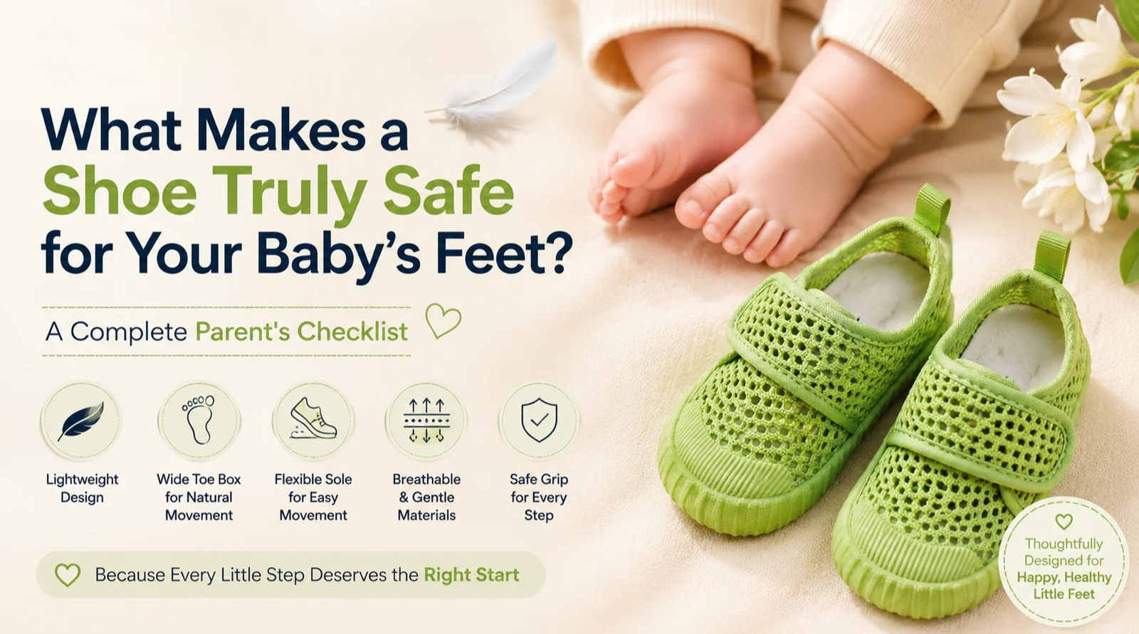 What Makes a Shoe Truly Safe for Your Baby's Feet? A Complete Parent's Checklist