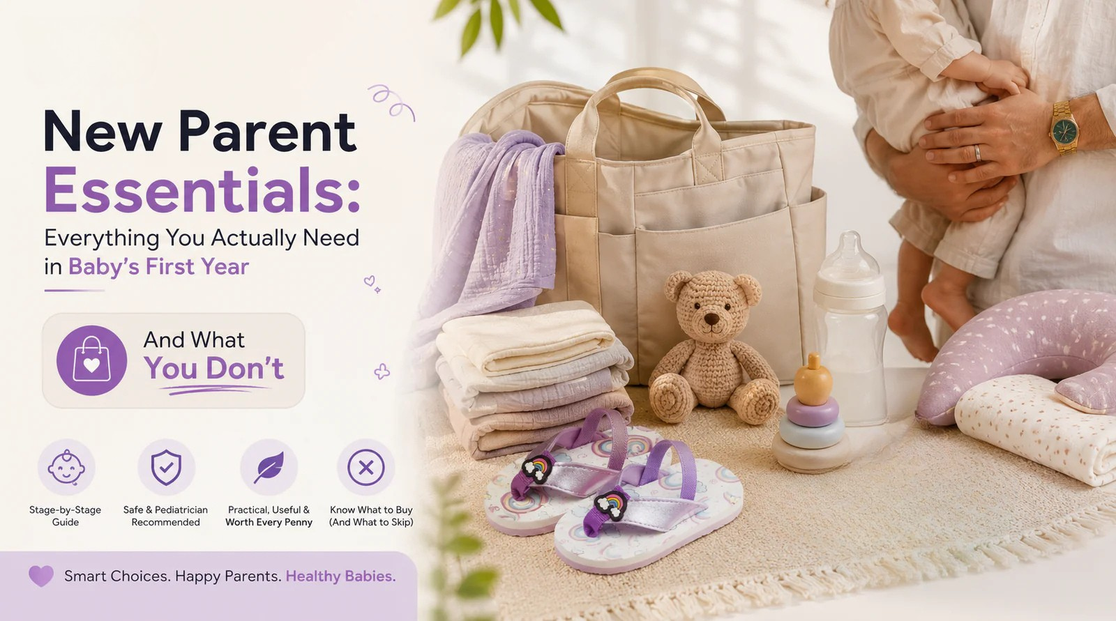 New Parent Essentials: Everything You Actually Need in Baby's First Year (And What You Don't)