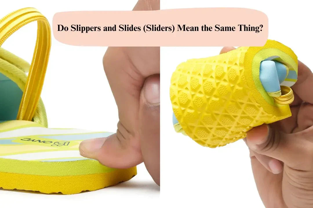 Do Slippers and Slides (Sliders) Mean the Same Thing?
