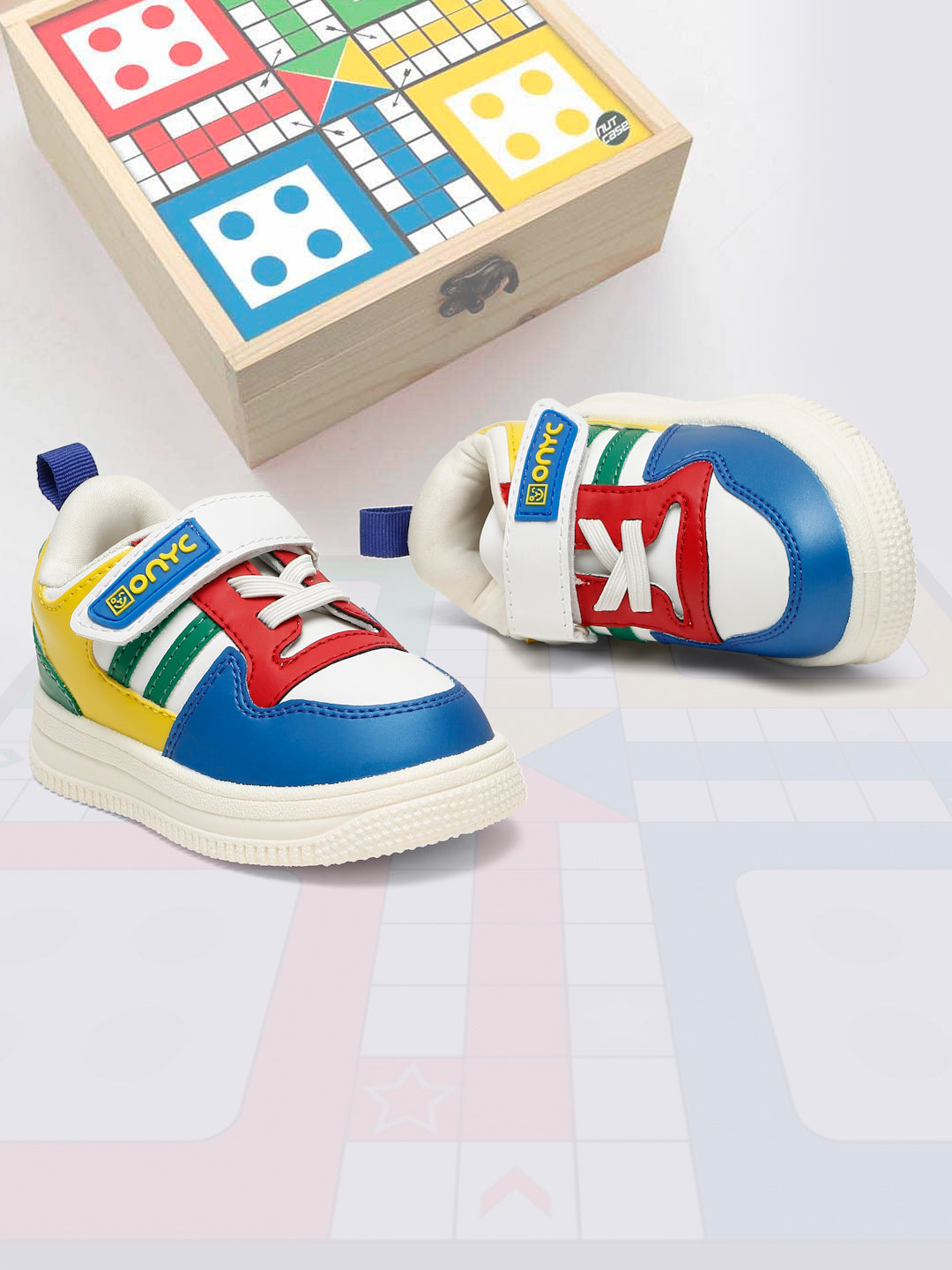 Ludo Comfortable & LightWeight Lace-Free Premium Sneakers - Multicolor (Unisex)