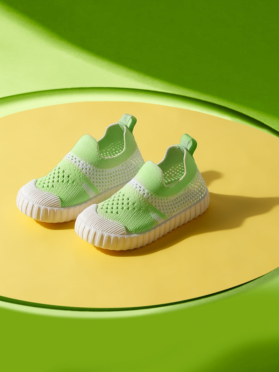 Peppy Toddlers's First Step Shoes - Light Green (Unisex)