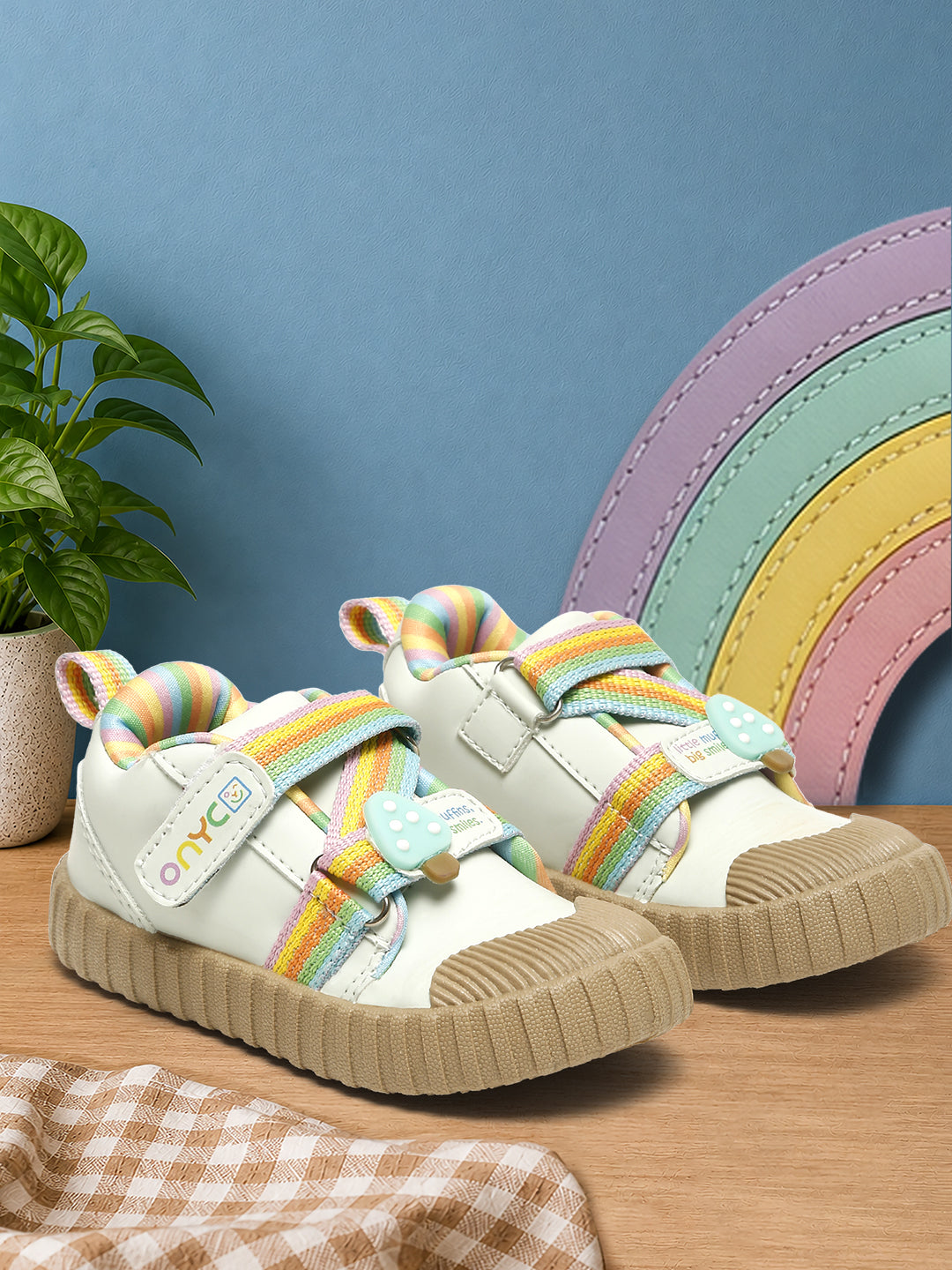 Rainbow Cake Sneakers- Pistachio (Unisex)