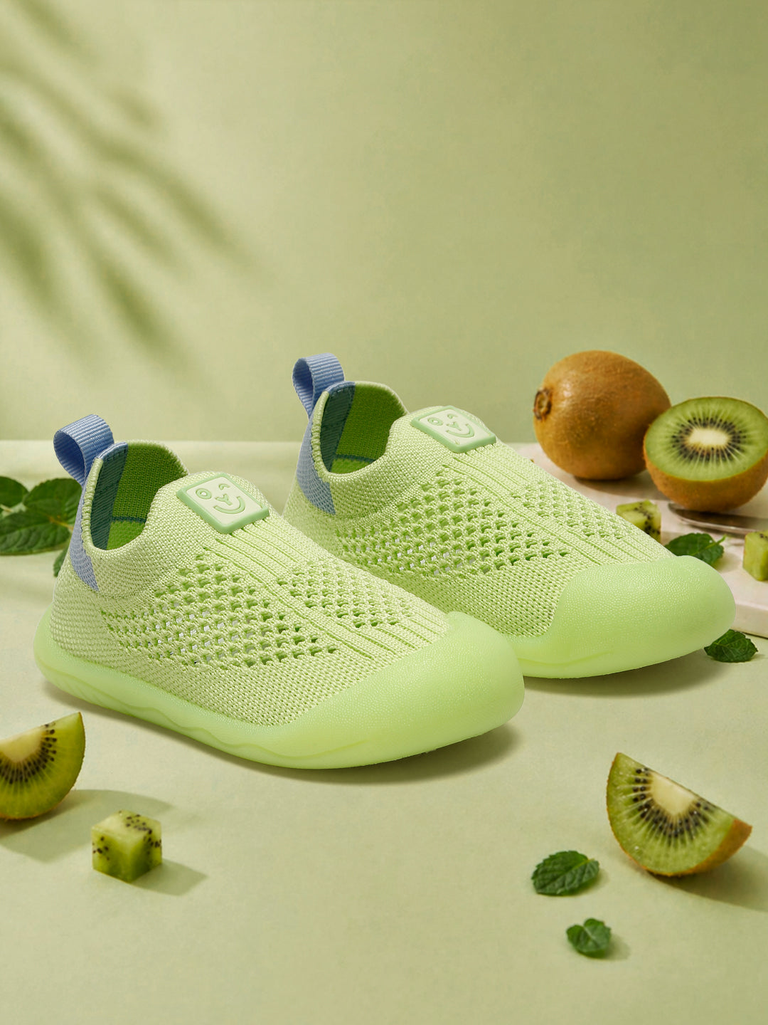 Jello Toddlers' First Step Shoes - Green (Unisex)