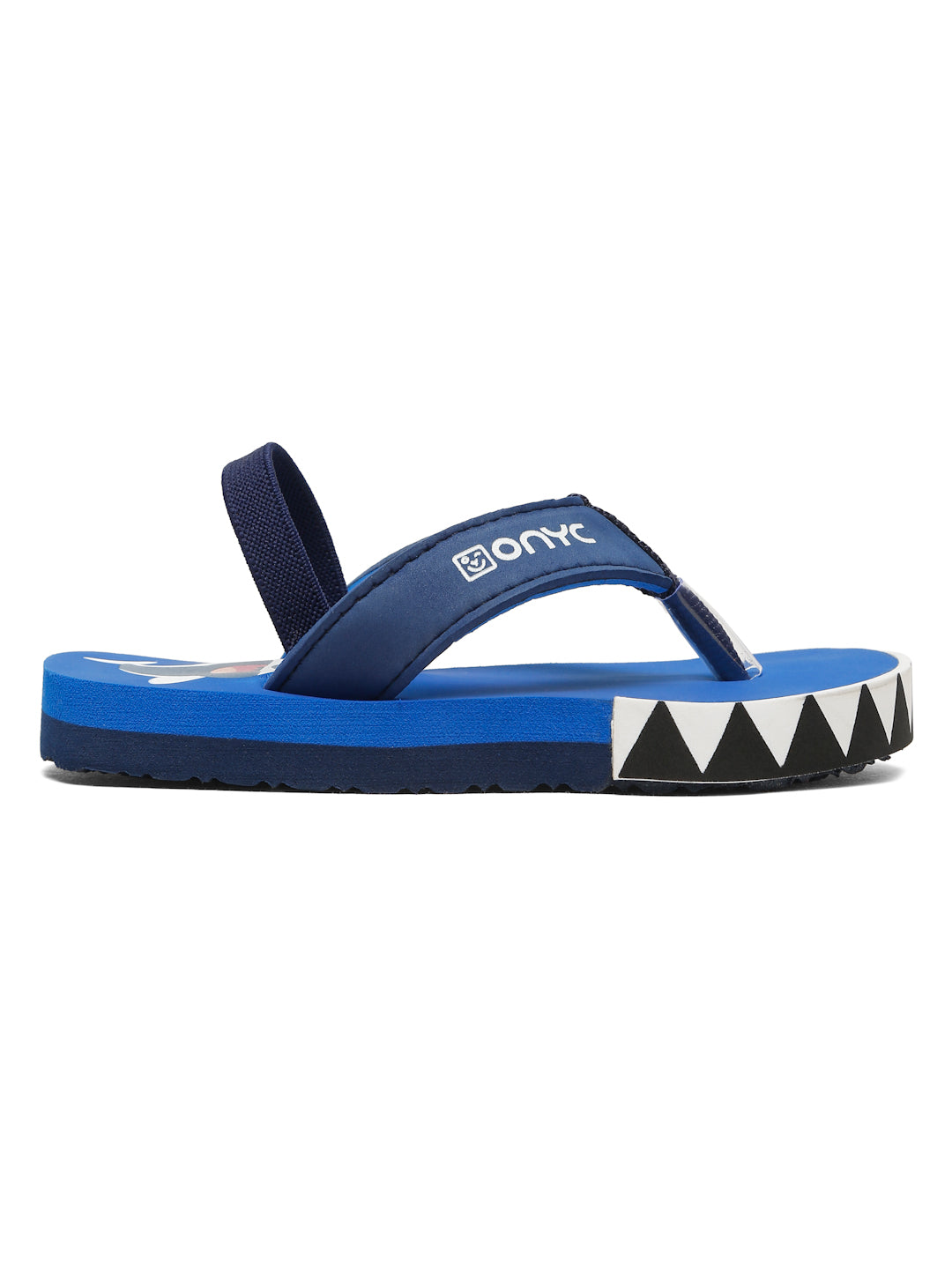 Premium Shark Flip-flops With Adjustable BackSupport - Blue (Unisex)