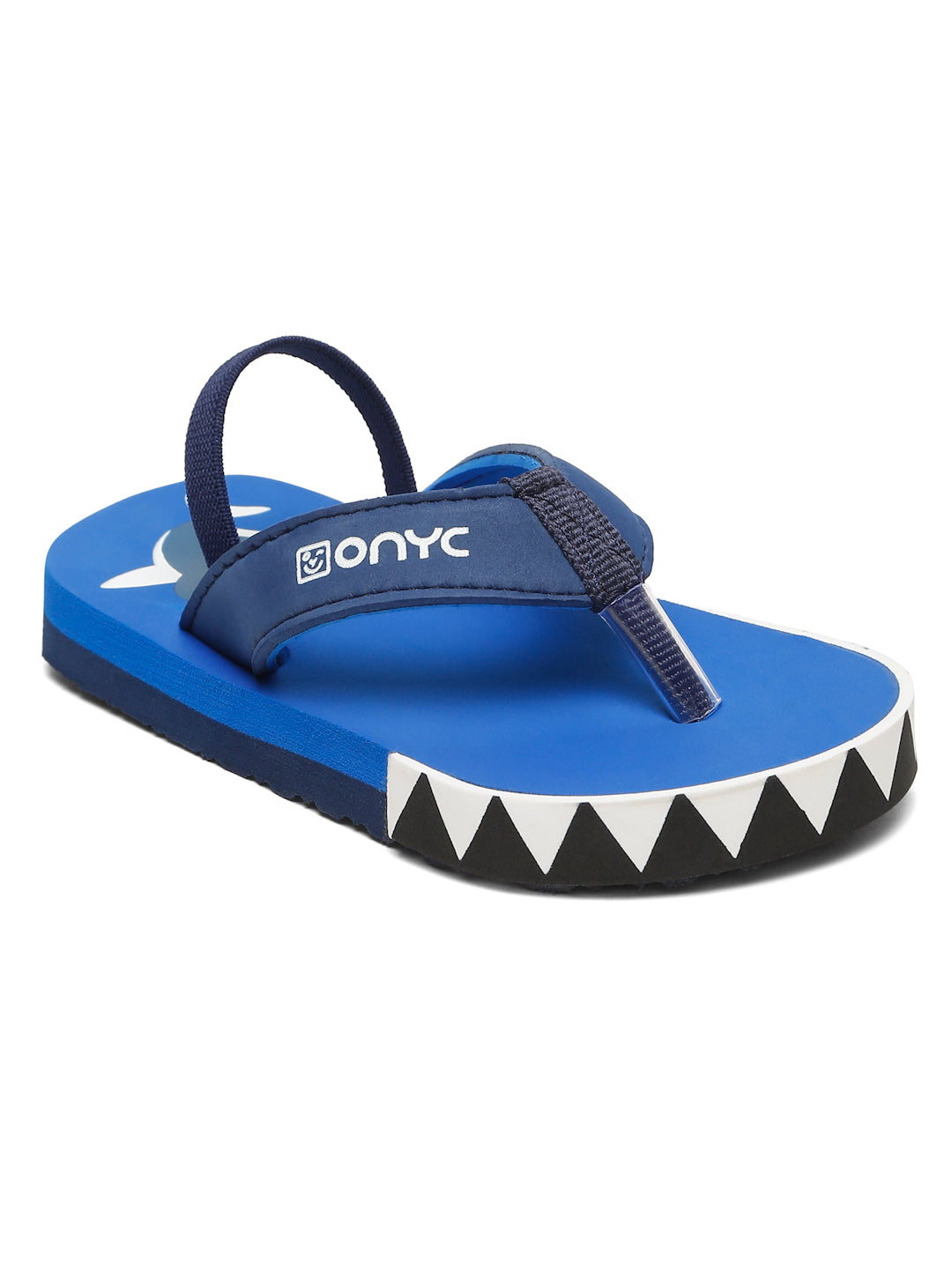 Premium Shark Flip-flops With Adjustable BackSupport - Blue (Unisex)