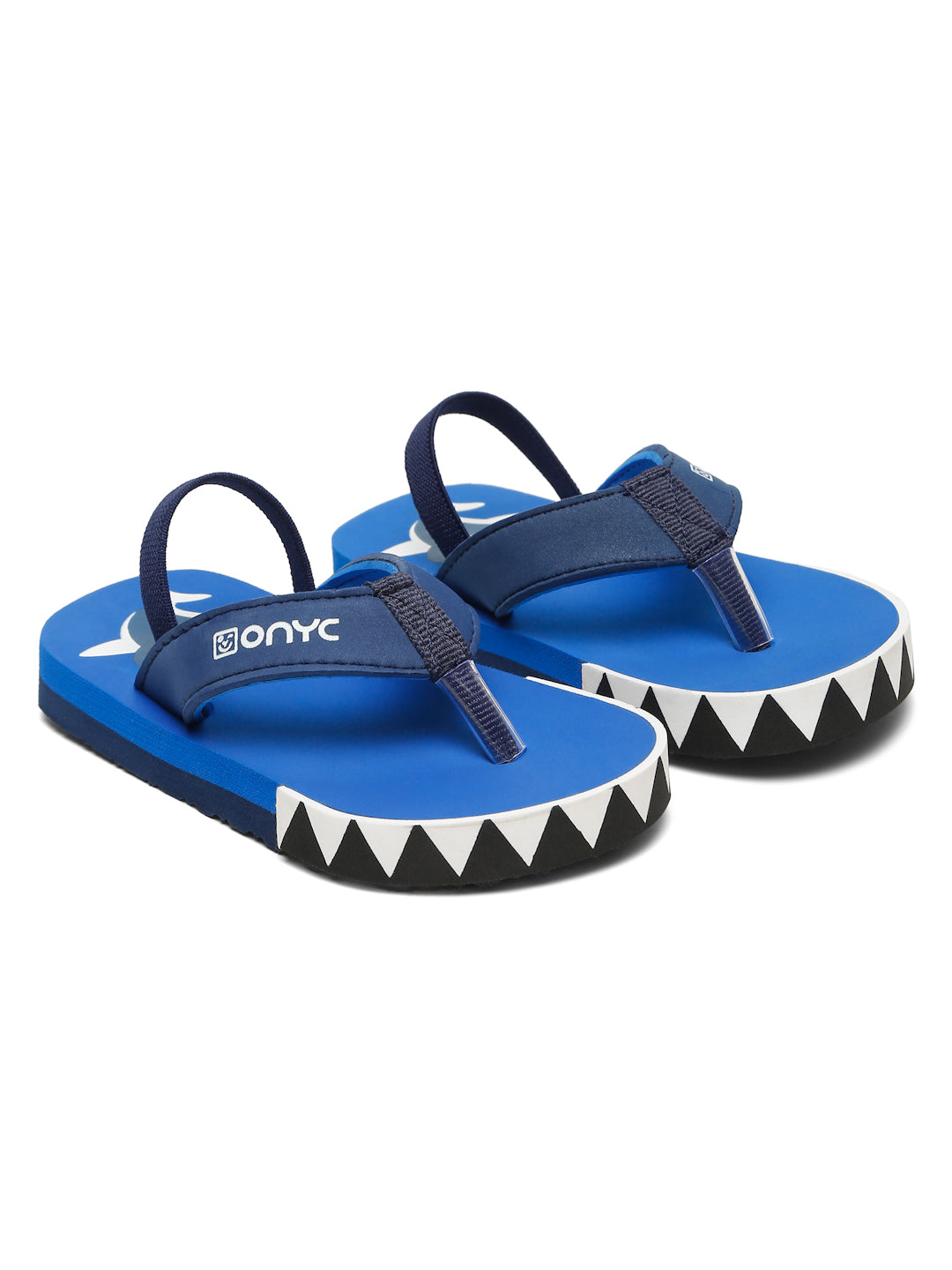 Premium Shark Flip-flops With Adjustable BackSupport - Blue (Unisex)