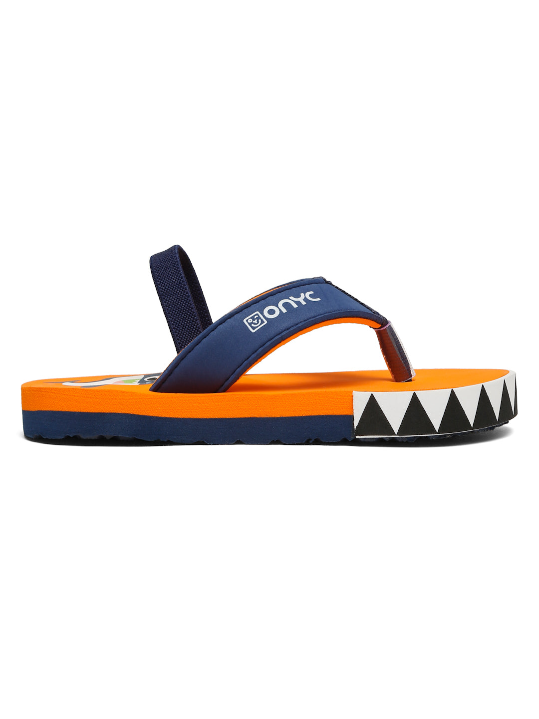 Premium Shark Flip-flops With Adjustable BackSupport - Orange (Unisex)