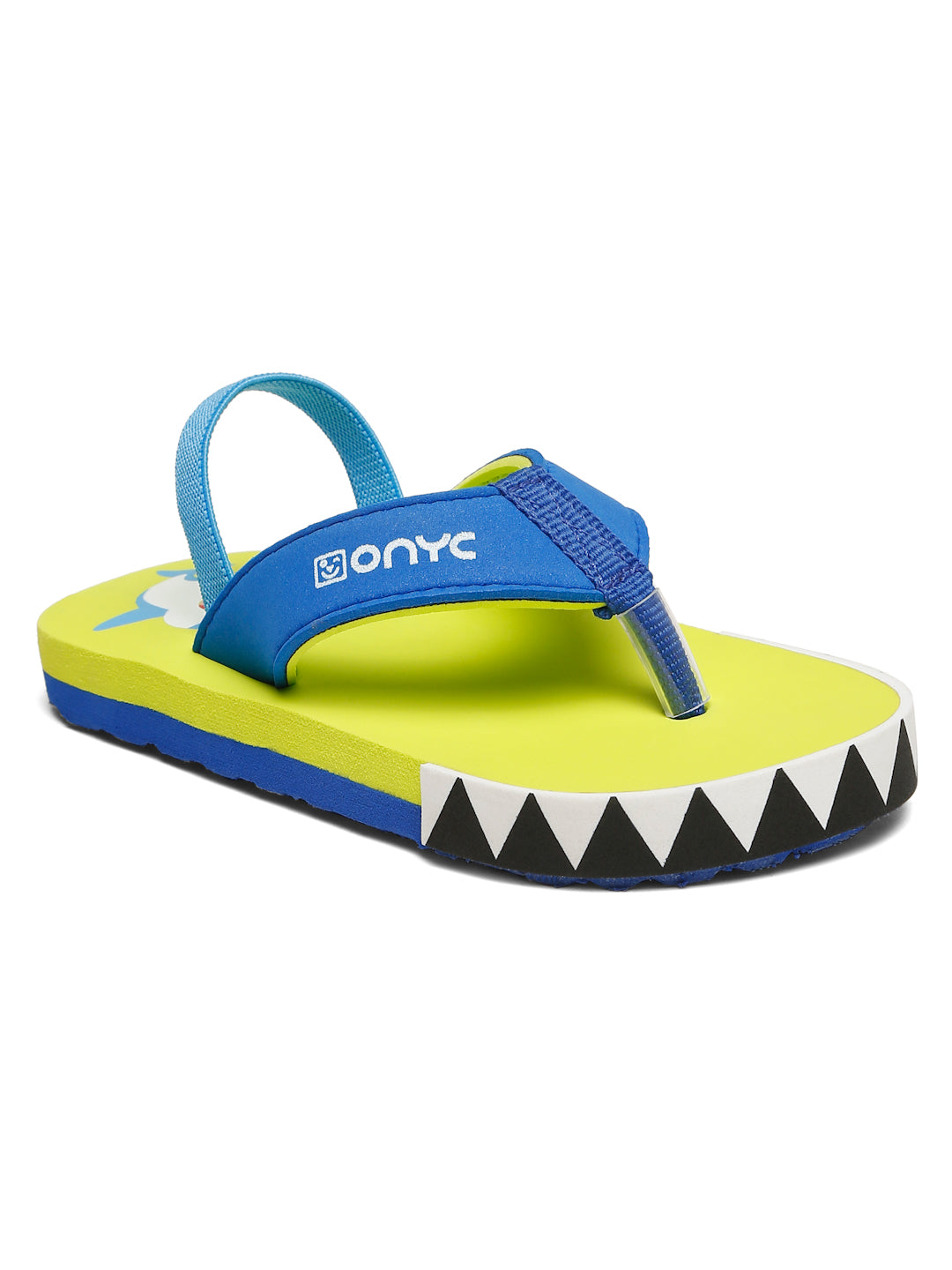 Premium Shark Flip-flops With Adjustable BackSupport - Neon Green (Unisex)