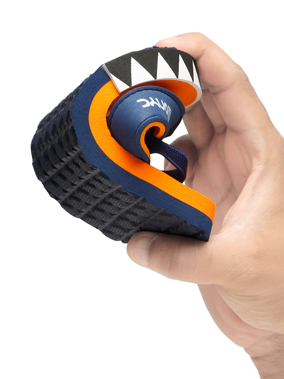 Premium Shark Flip-flops With Adjustable BackSupport - Orange (Unisex)