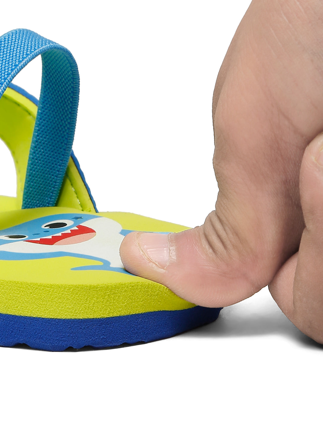 Premium Shark Flip-flops With Adjustable BackSupport - Neon Green (Unisex)