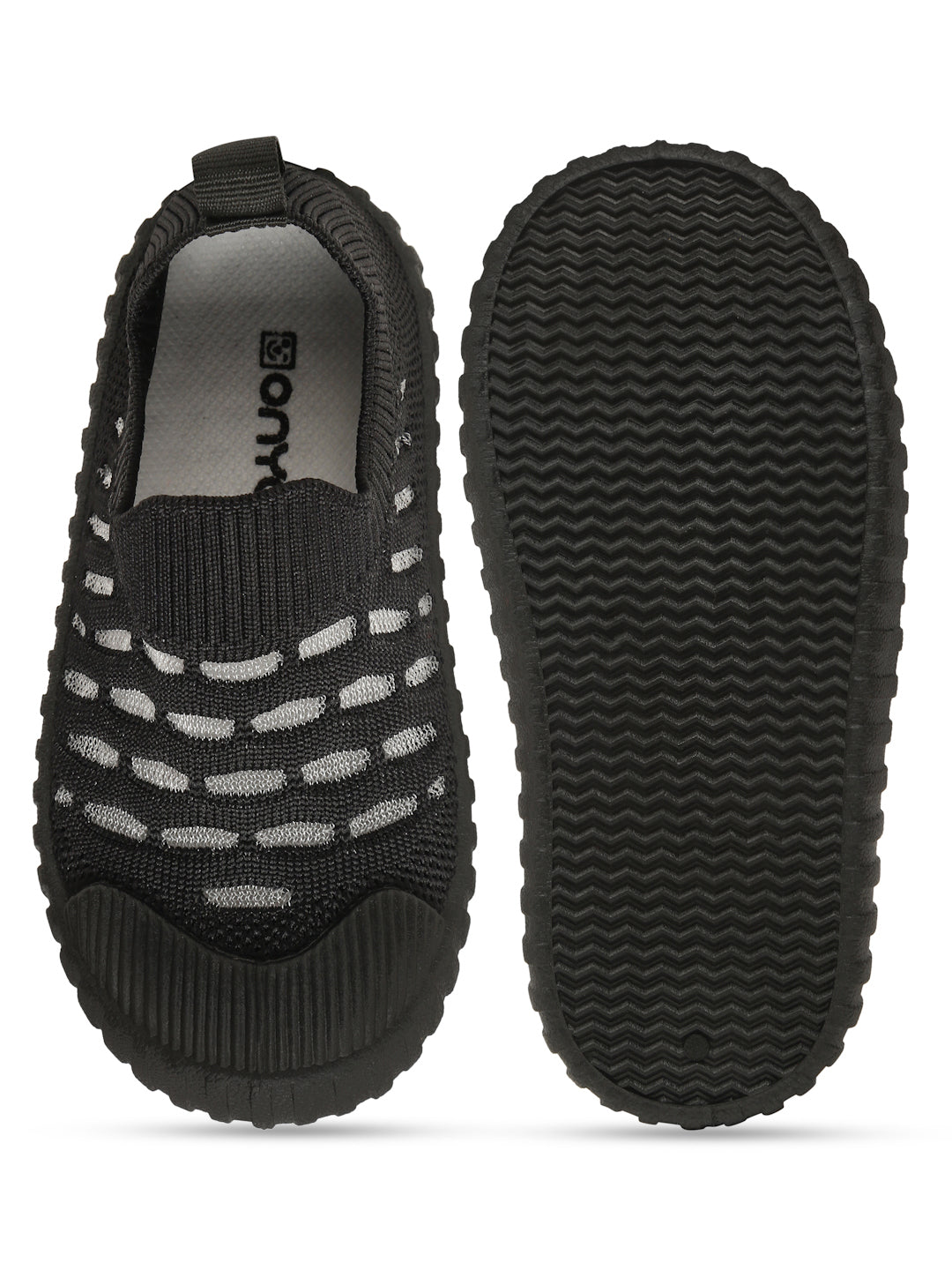 Cloudy Toddlers' First Step Shoes - Black (Unisex)