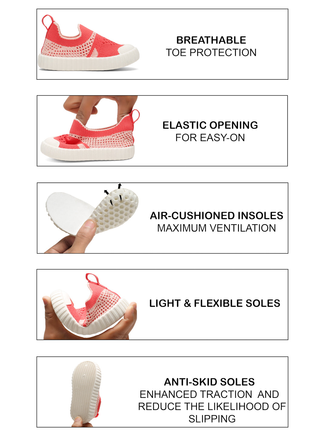 Peppy Toddlers's First Step Shoes - Pink (Girls)