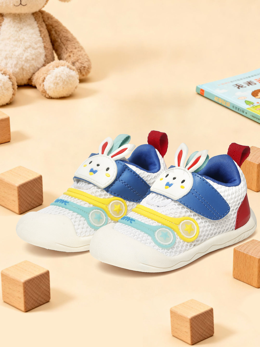 Fluffy Toddlers's First Step Shoes - Red (Unisex)