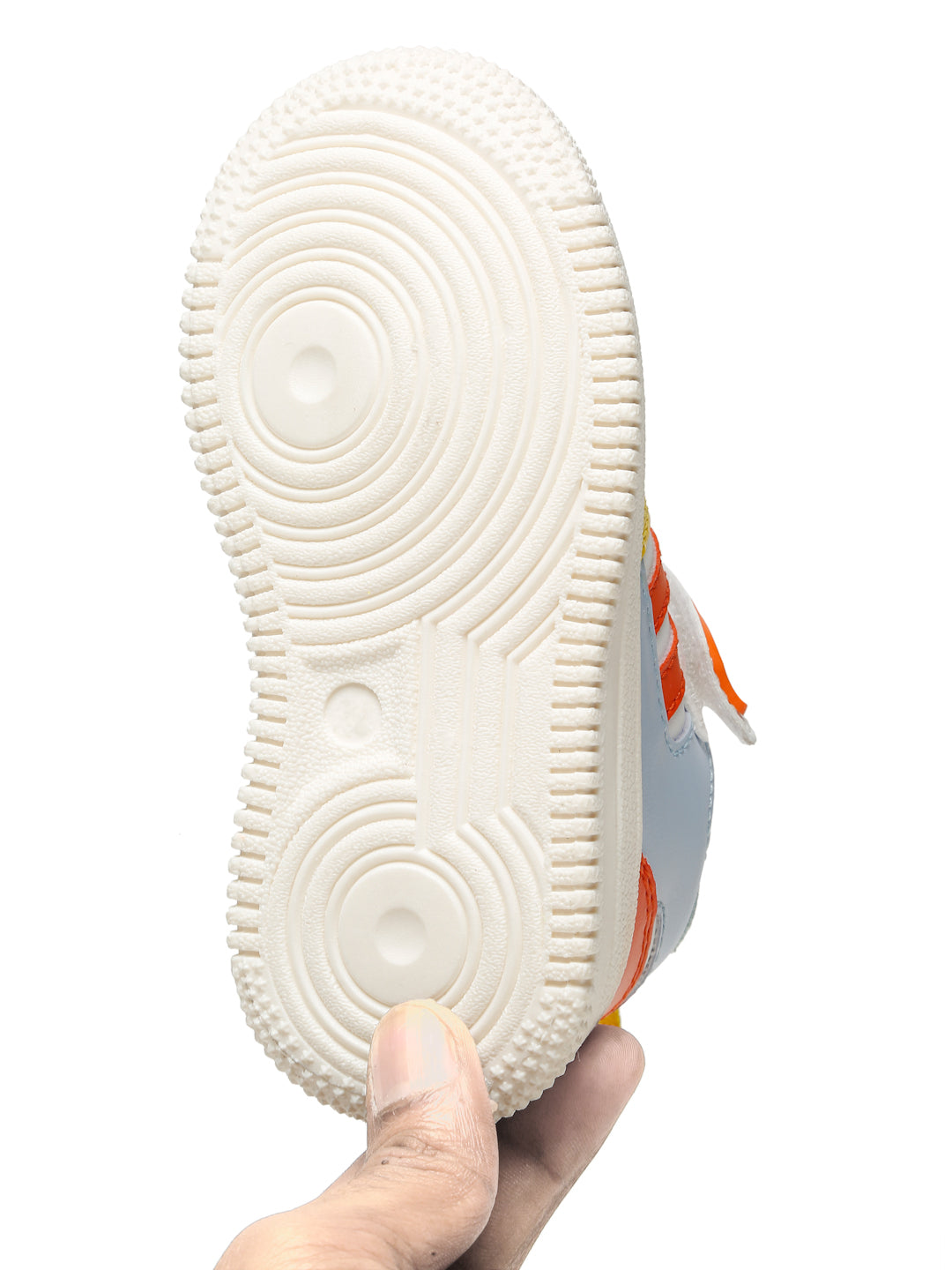 Donut Comfortable & LightWeight Sneakers With Elastic Laces  - White (Unisex)