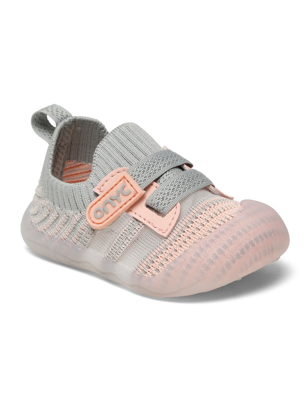 Smooth Toddlers First Step Shoes Peach Unisex | Flexible Grip Support ...