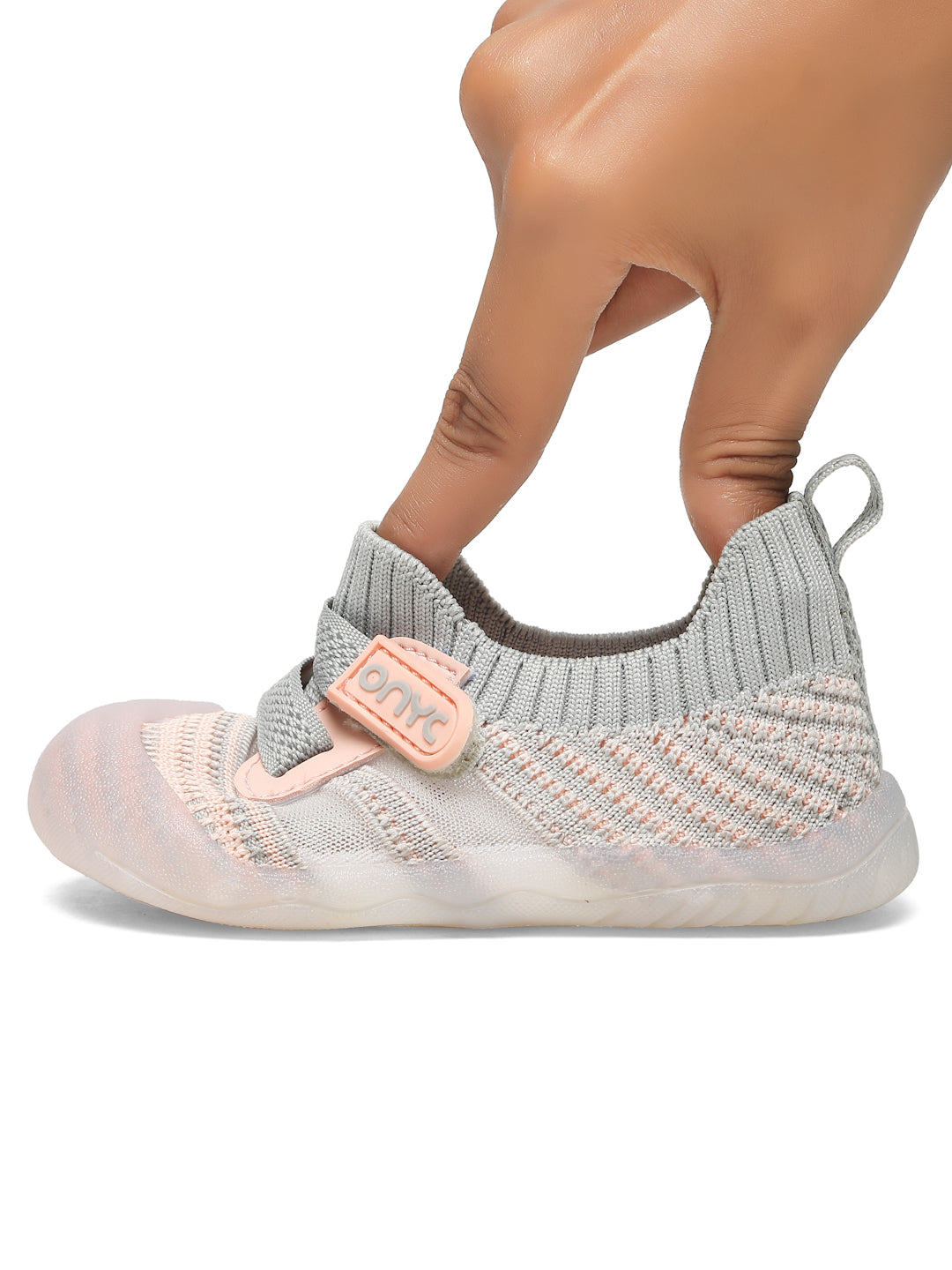 Smooth Toddlers' First Step Shoes - Peach (Unisex)