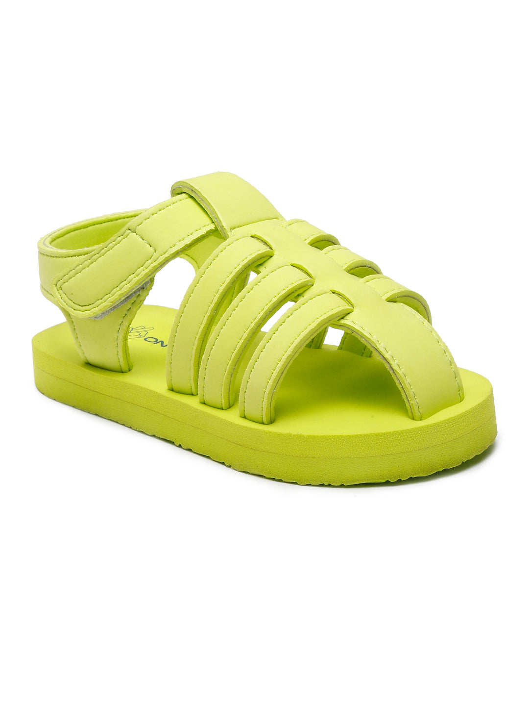 ONYC Tooti Frooti Kids Sandals for Boys and Girls (Neon Green)