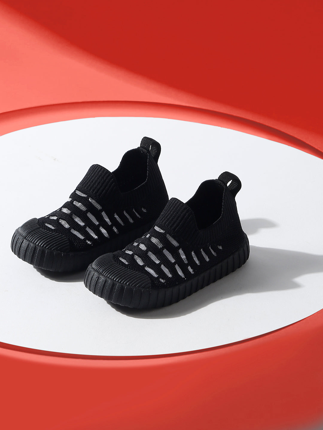 Cloudy Toddlers's First Step Shoes - Black (Unisex)