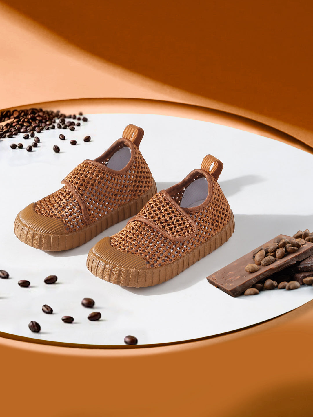 AIRY Toddlers' First Step Breathable Shoes - Brown (Unisex)