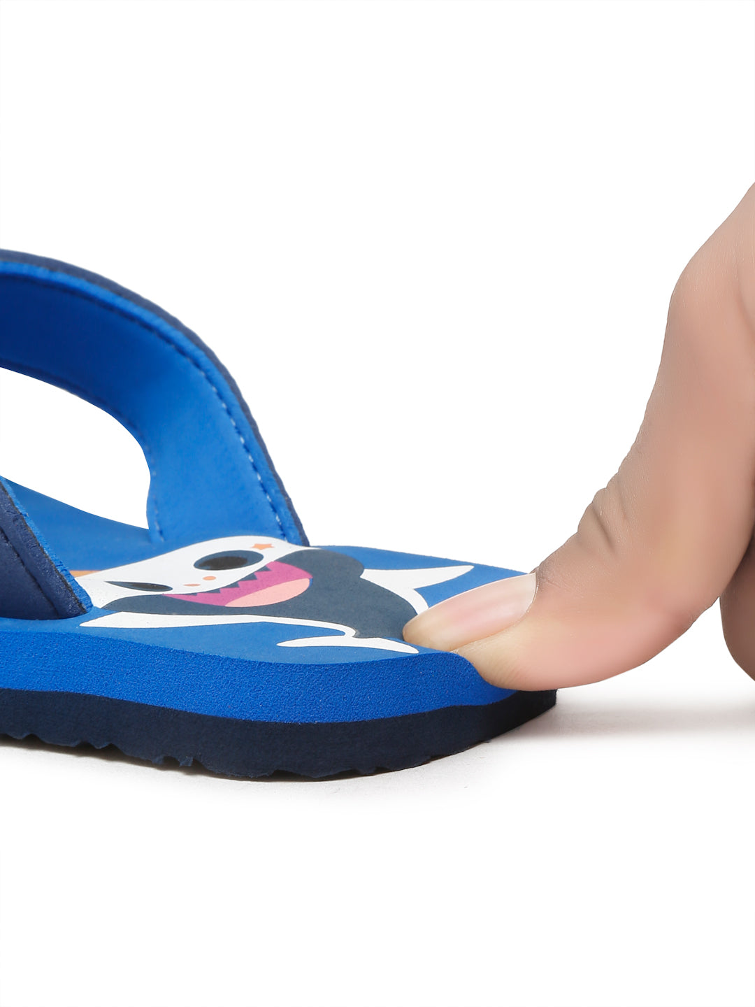 Premium Shark V-Shape Flip-flops With Foxing (Boys)