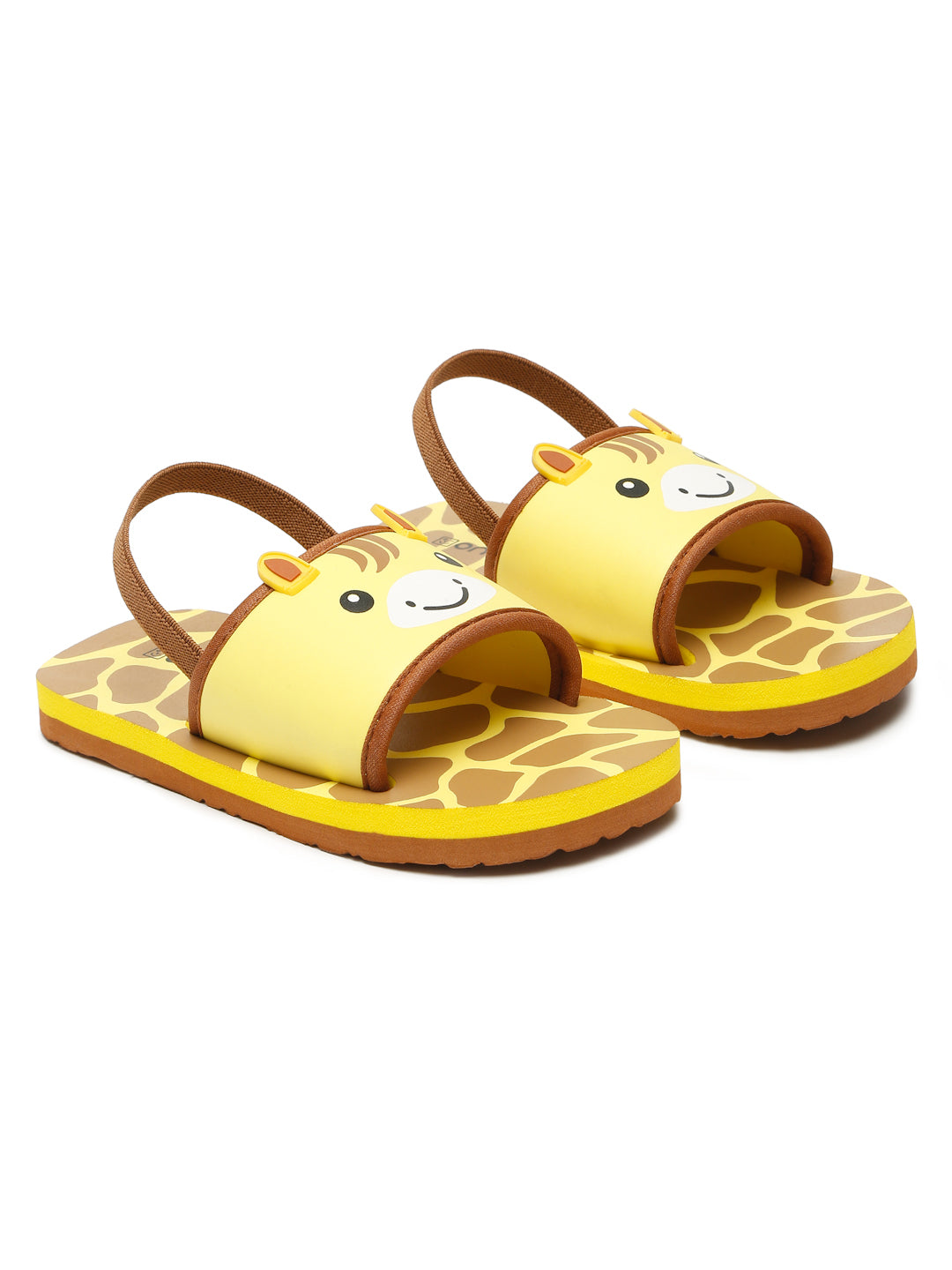 Premium Giraffe Artistic Sliders - Yellow (Unisex)