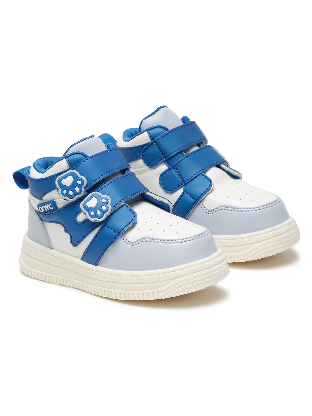 Colorpop Toddlers' High Ankle Sneakers - Sky Blue (Unisex)