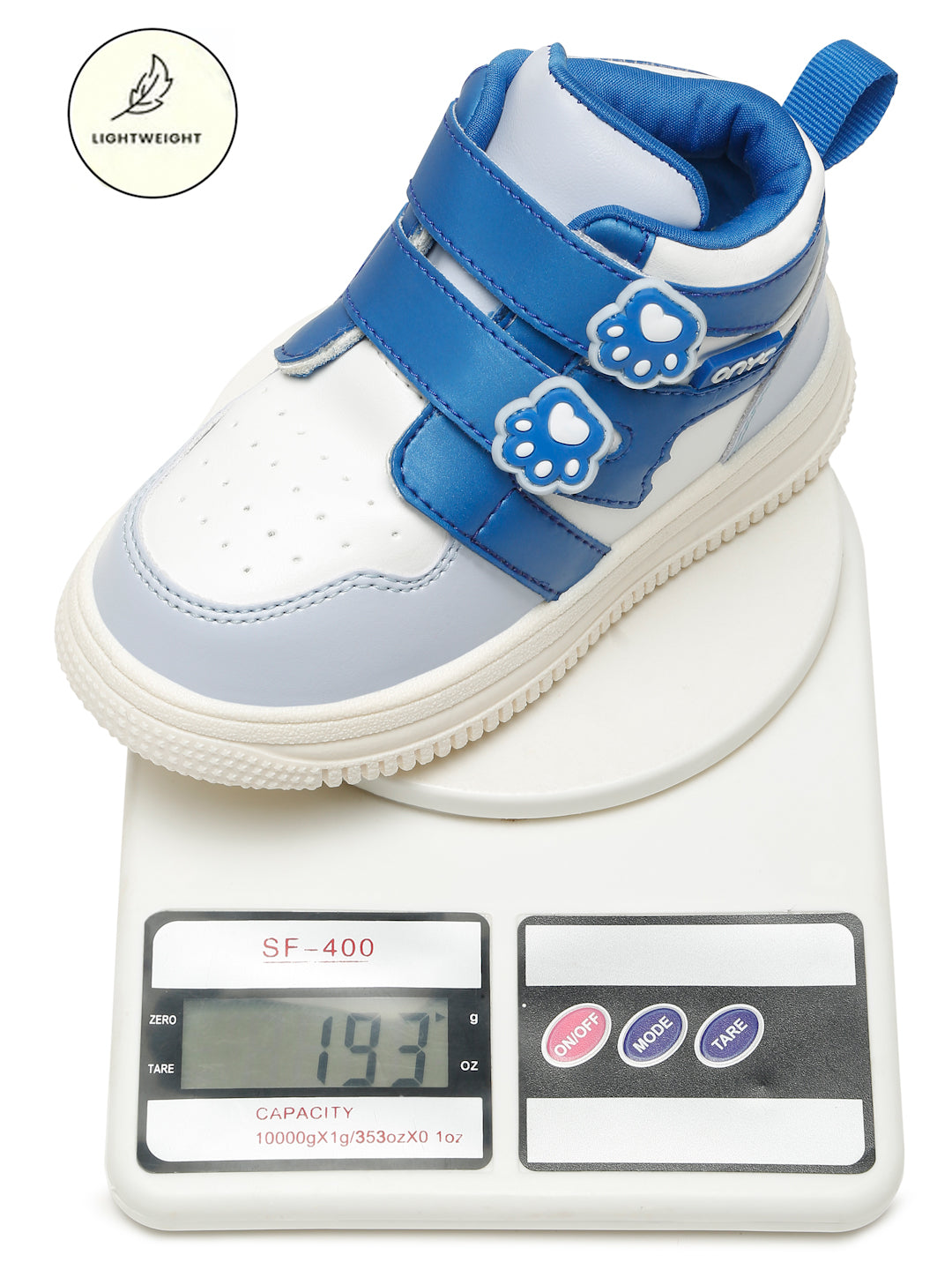 Colorpop Toddlers' High Ankle Sneakers - Sky Blue (Unisex)